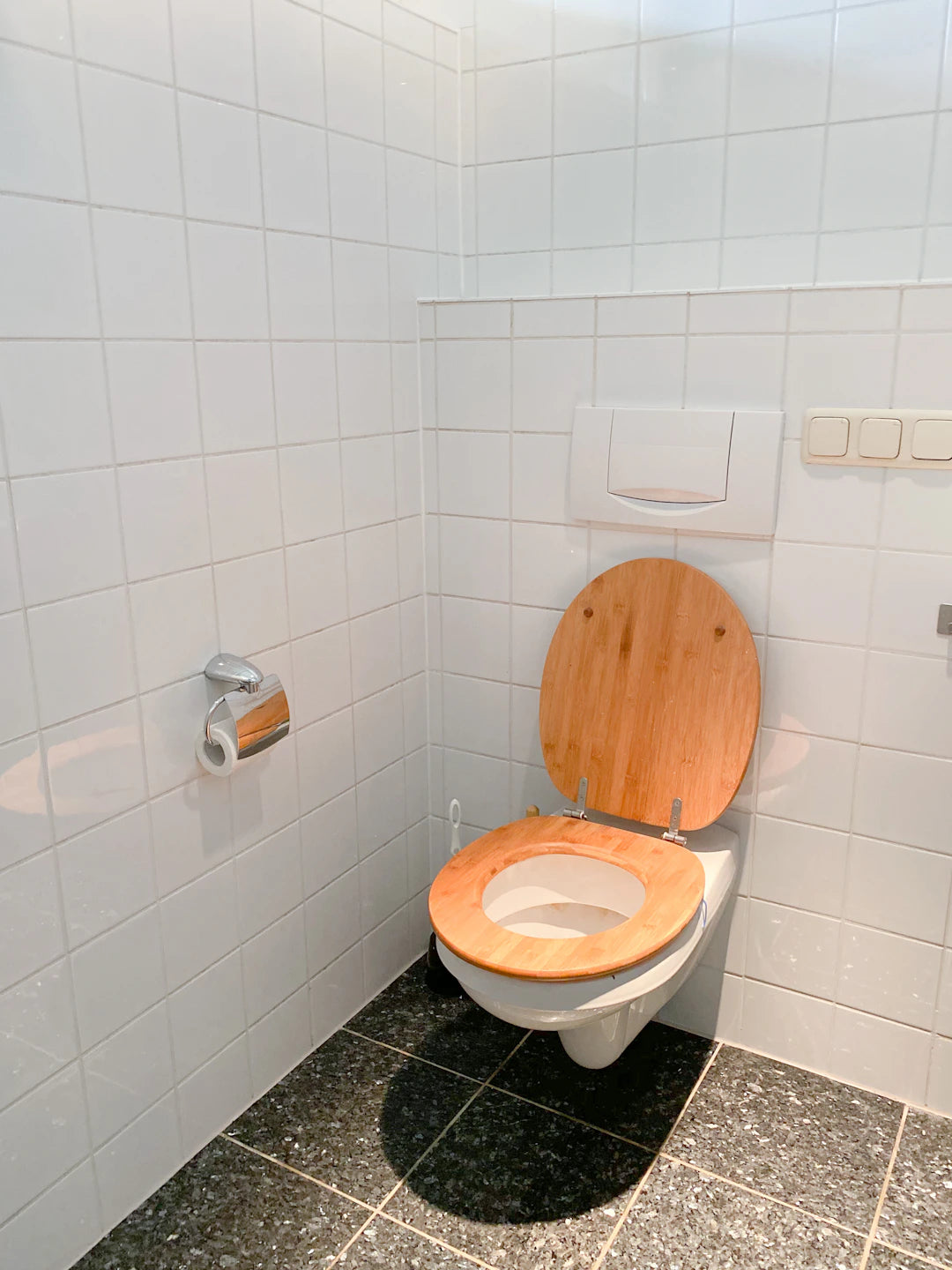 Pflege und Reinigung von bedruckten WC-Sitzen