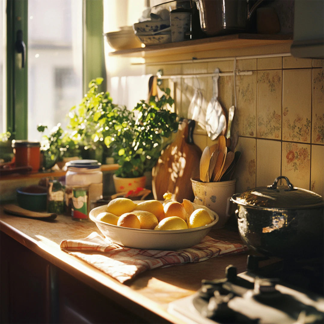 Ästhetische Herdabdeckplatten mit Naturmotiven für Ihre Küche