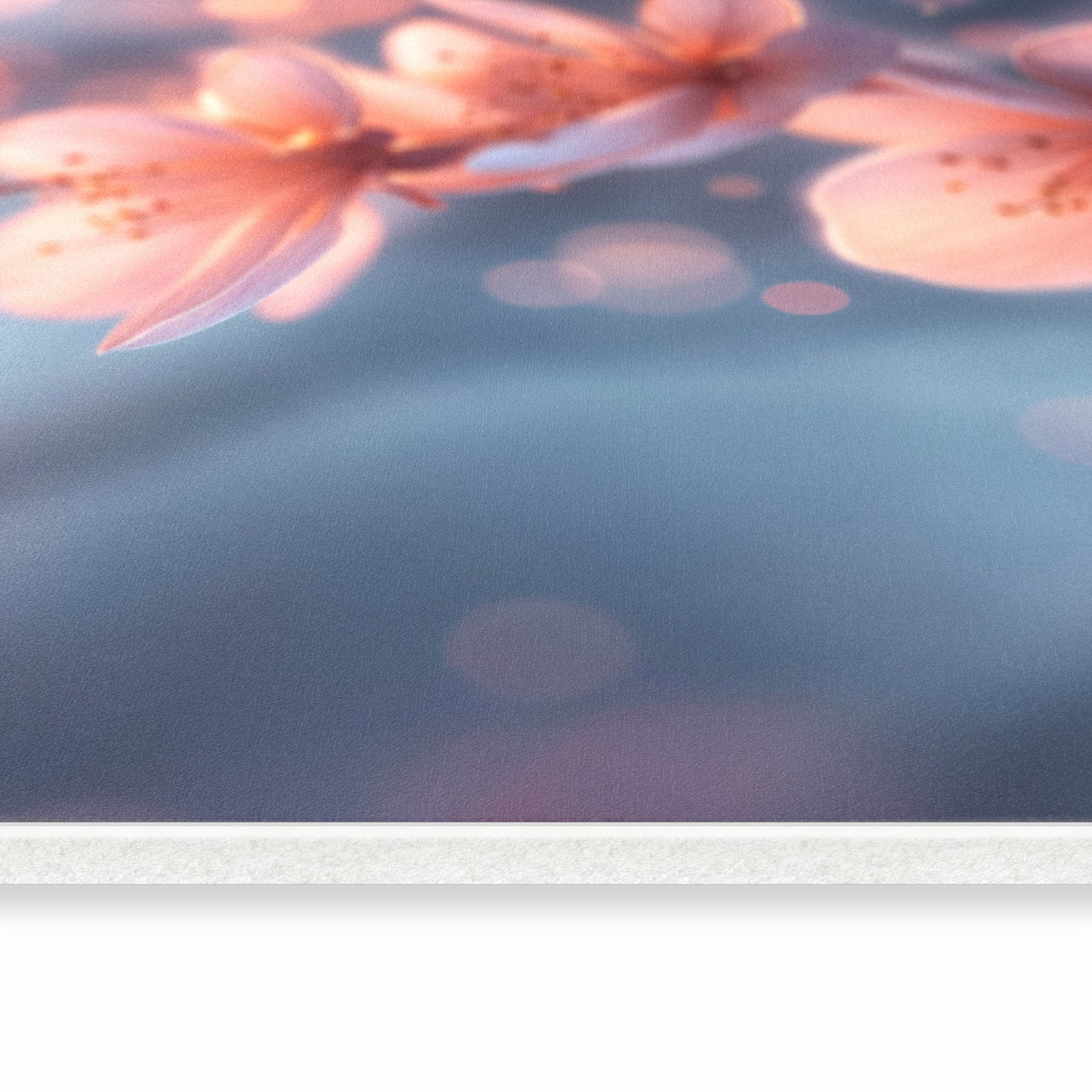 Farbbeständiger rutschfester Küchenläufer mit Motiv Blühender Zweig in seitlicher Ansicht