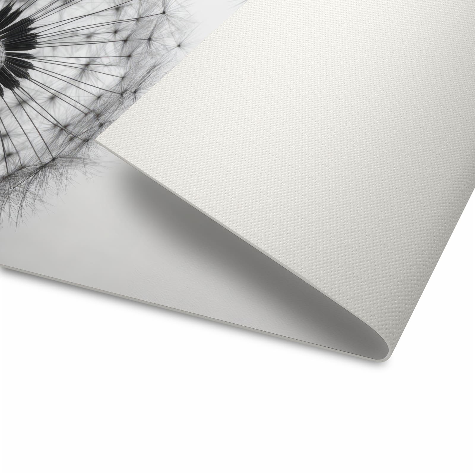 Schmutzabweisender Küchenteppich mit Motiv Pusteblume im Wind in der Unterseite