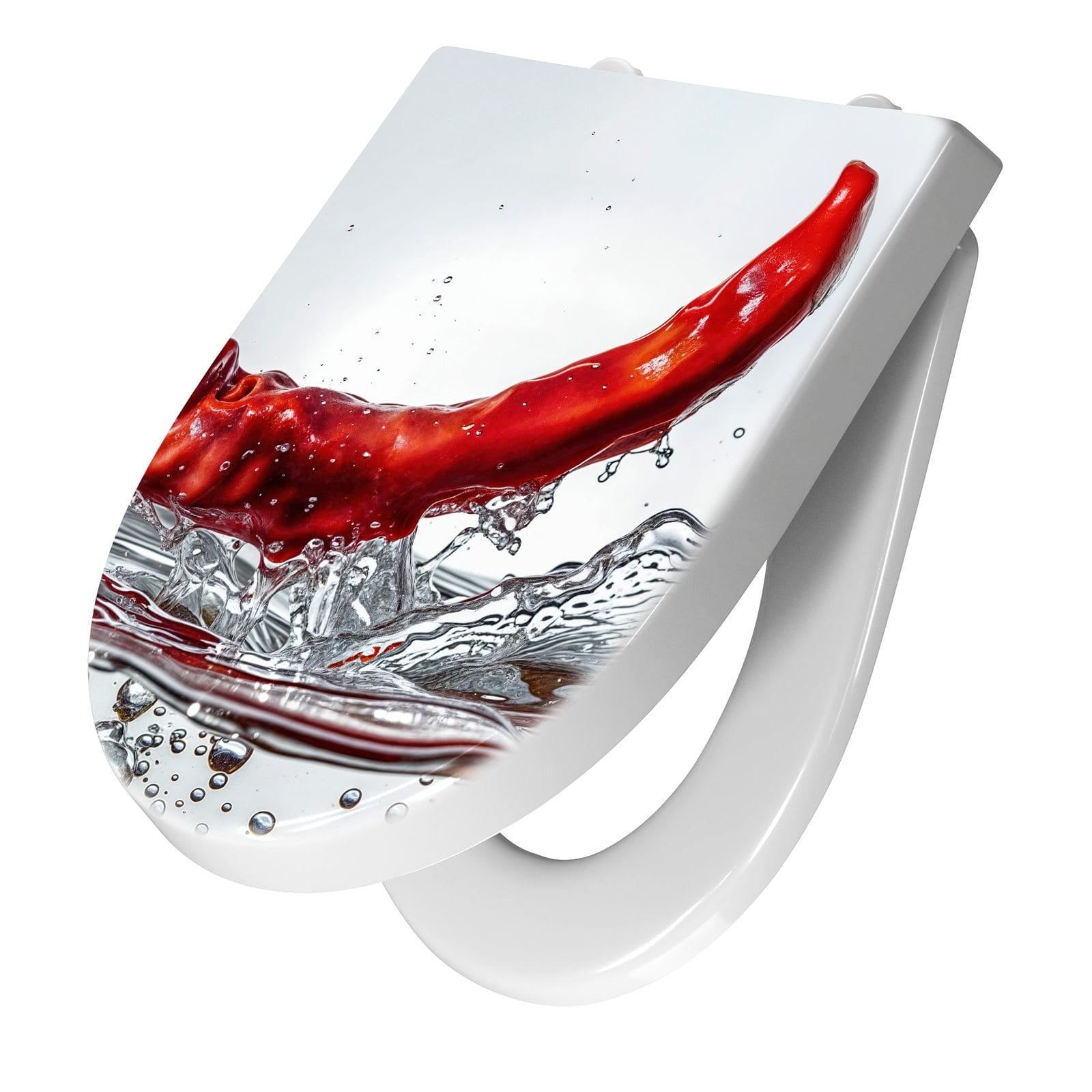 WC-Sitz mit Absenkautomatik Chiliim Wasser