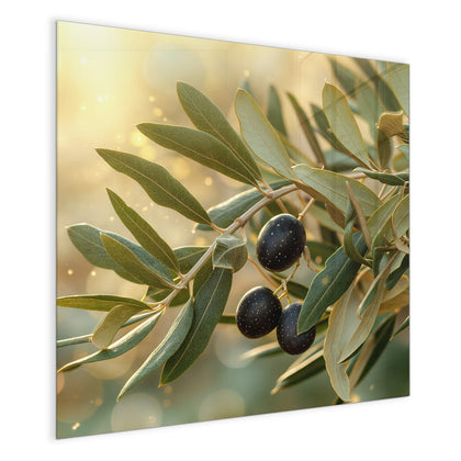 Magnettafel mit dem Motiv Olivenzweig