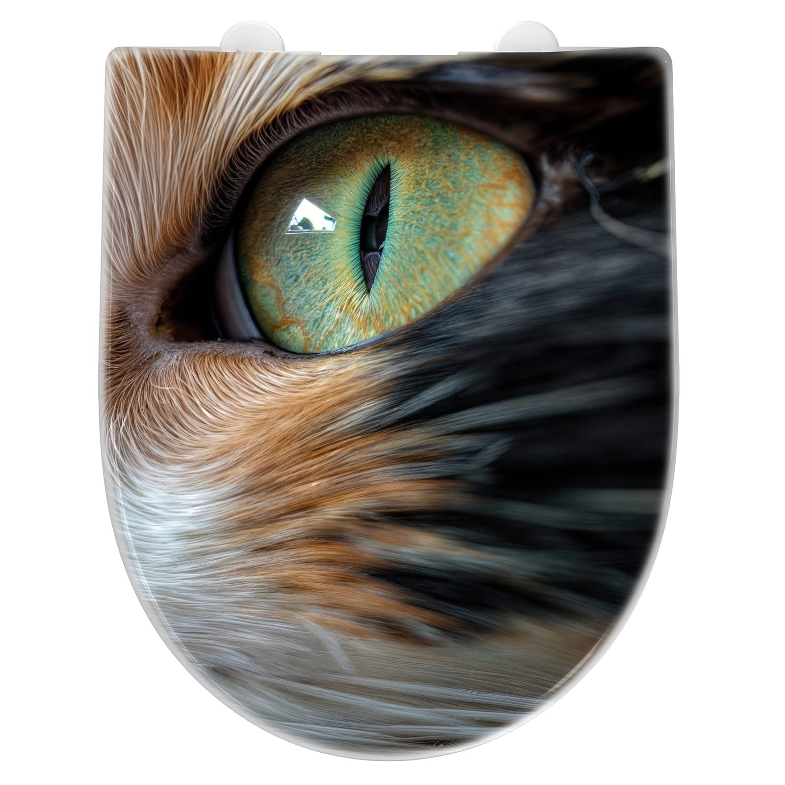 WC-Sitz mit Absenkautomatik Katzenaugen