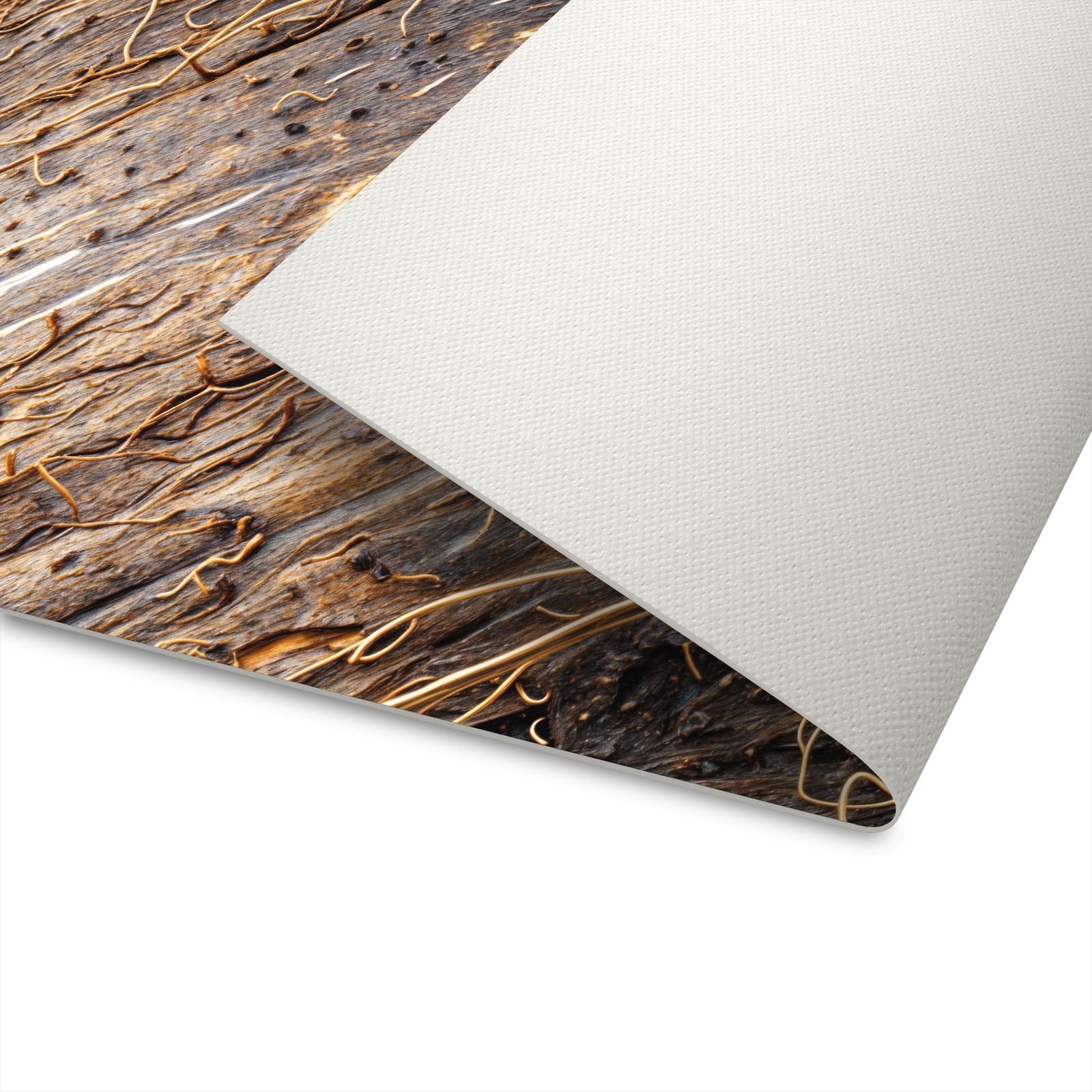 Rutschfester Küchenläufer mit Motiv Nuss Schale Detail für sicheren Stand in der Küche