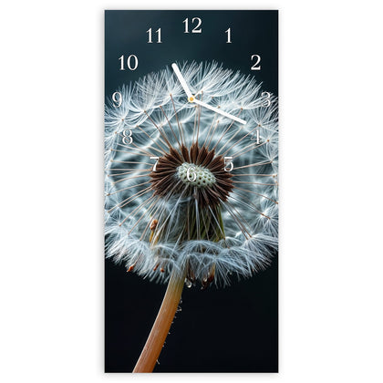 Wanduhr mit dem Motiv Fliegende Pusteblume