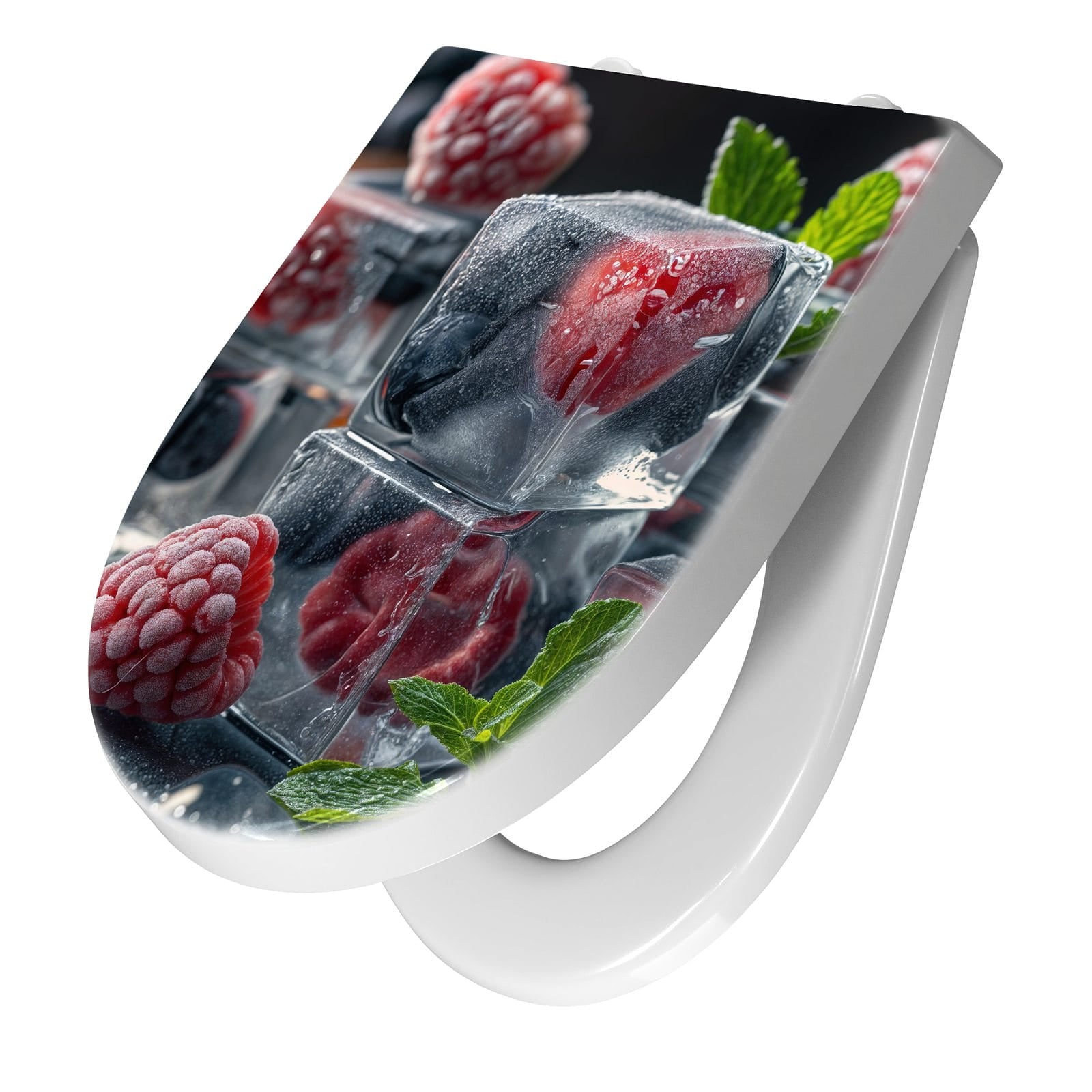 WC-Sitz mit Absenkautomatik Beeren von Gefrorene