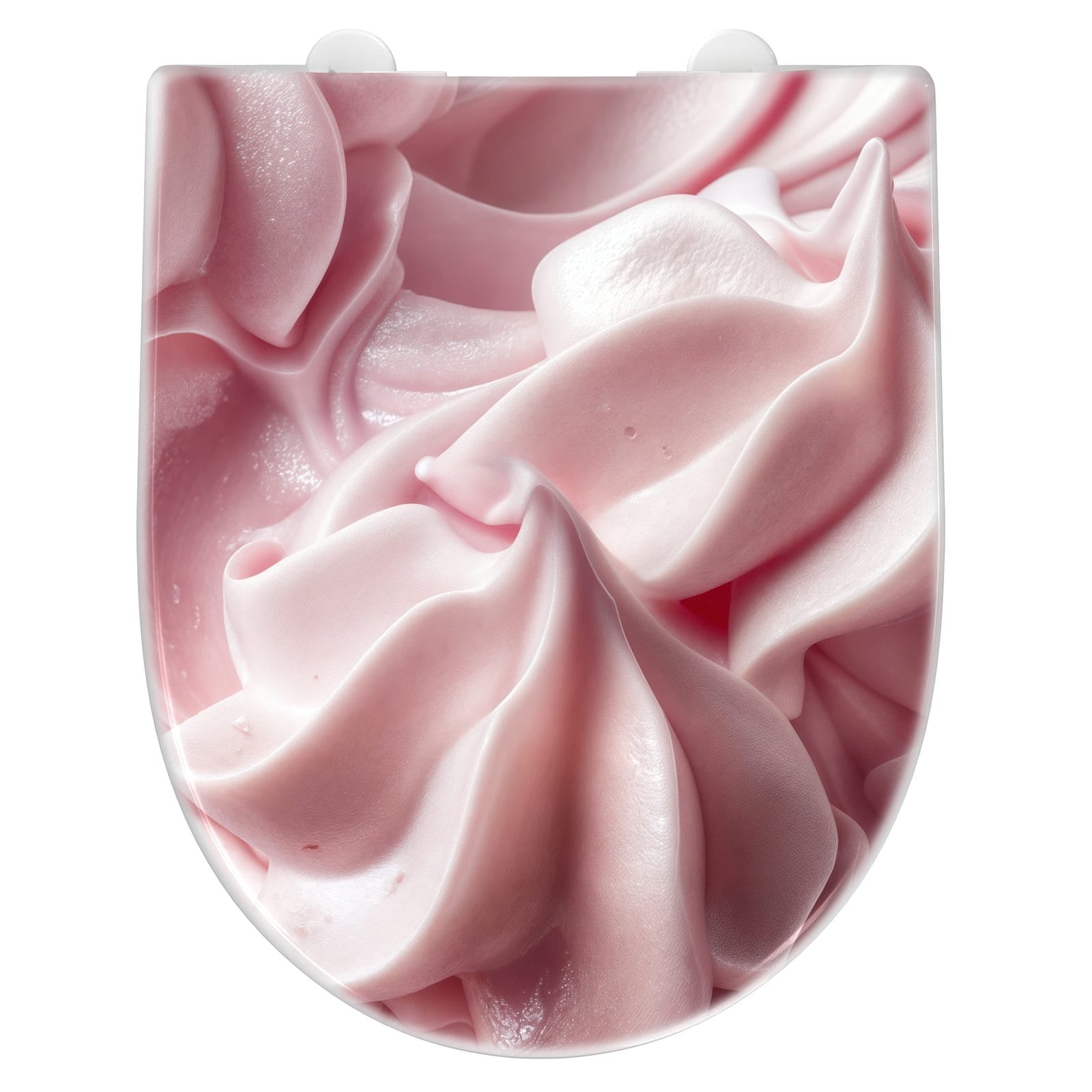 WC-Sitz mit Absenkautomatik Zartes Schaumcreme