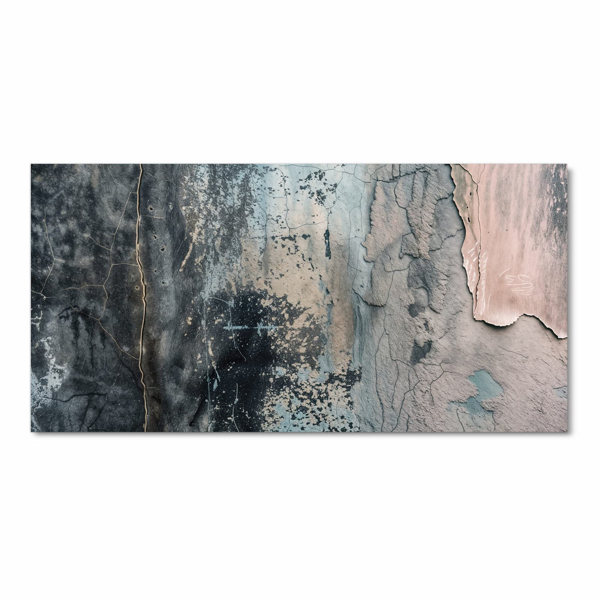 Rutschfester Küchenläufer mit Motiv Abstrakte Textur in Frontansicht