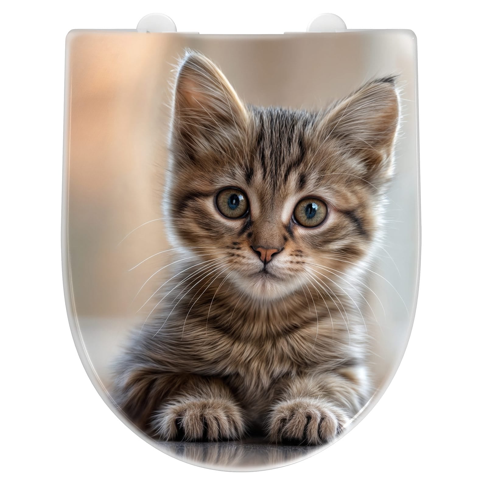 WC-Sitz mit Absenkautomatik Katzenjunges