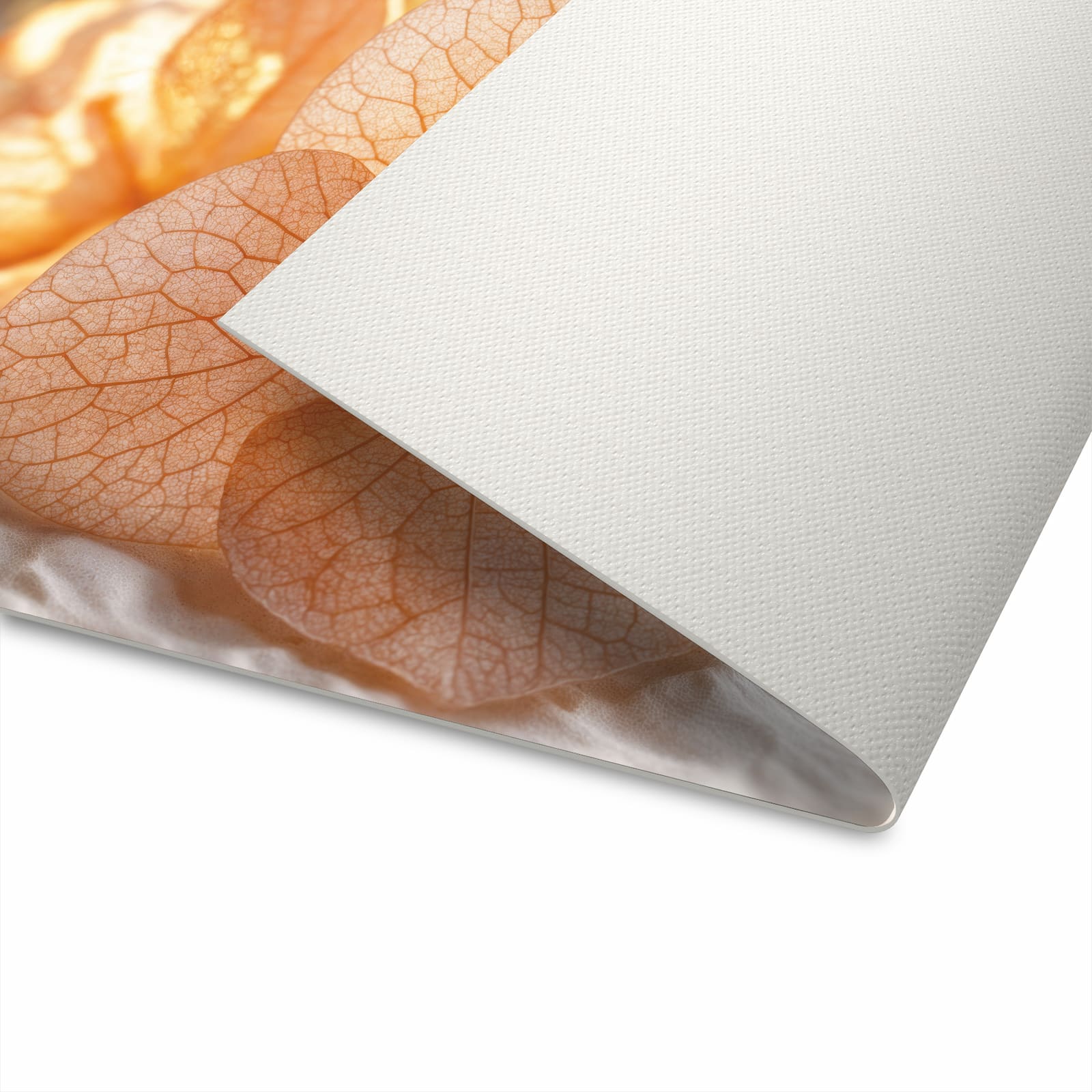 Pflegeleichter Teppich in Küche mit Motiv Blumenarrangement für einfache Reinigung