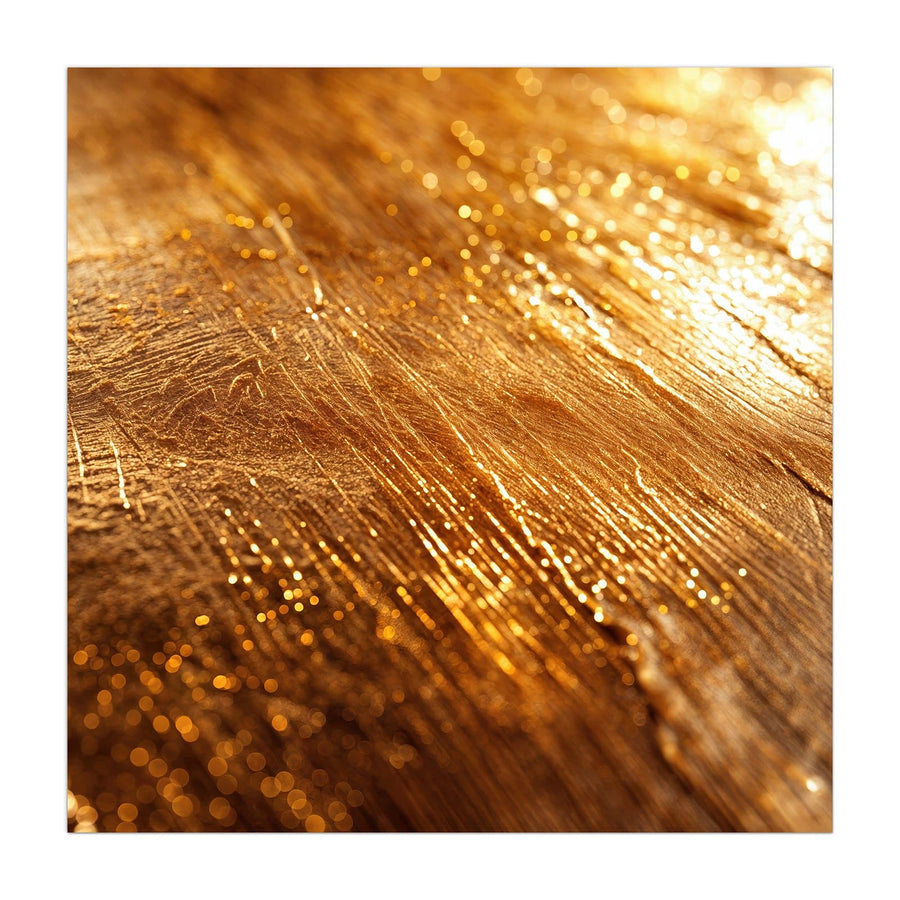 Maße Küchenrückwand Schimmerndes Gold aus Glas