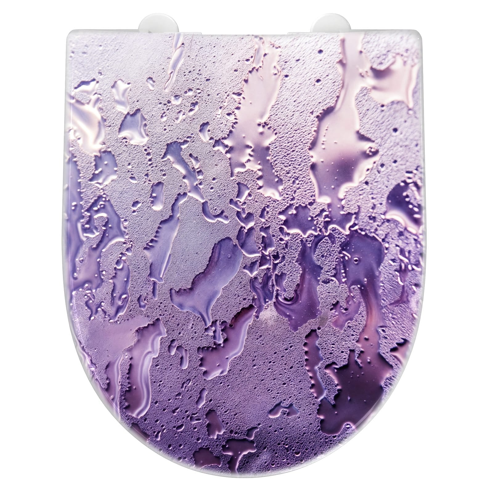 WC-Sitz mit Absenkautomatik Rauchige Tropfen