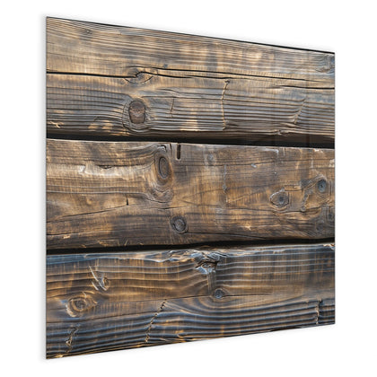 Magnettafel mit dem Motiv Alte Holzbalken