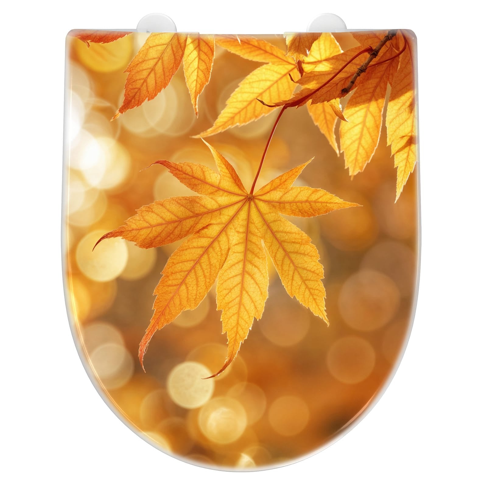 WC-Sitz mit Absenkautomatik Herbstlich Glitzernd
