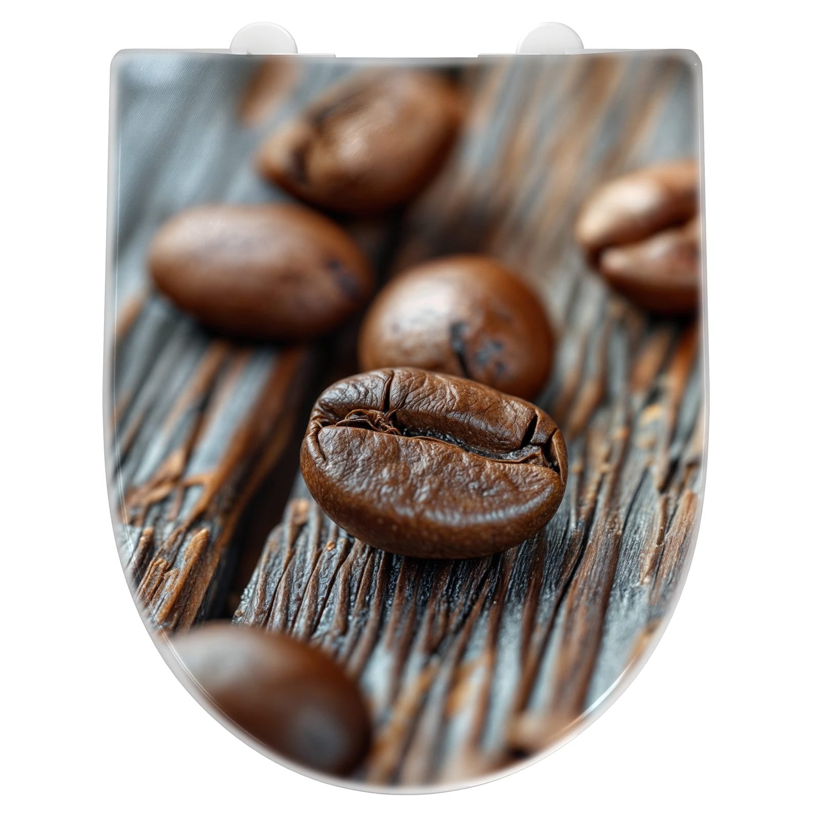 WC-Sitz mit Absenkautomatik Sanfte Kaffeebohnen