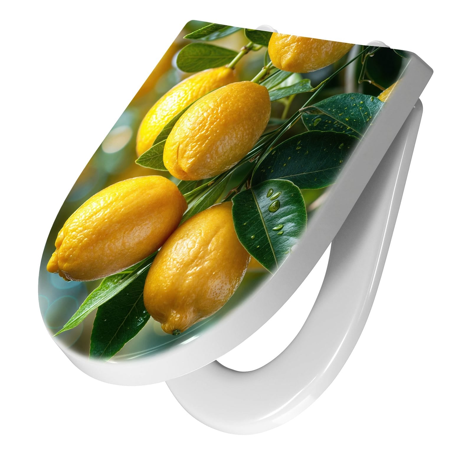 WC-Sitz mit Absenkautomatik Zitronenbaumstrauch