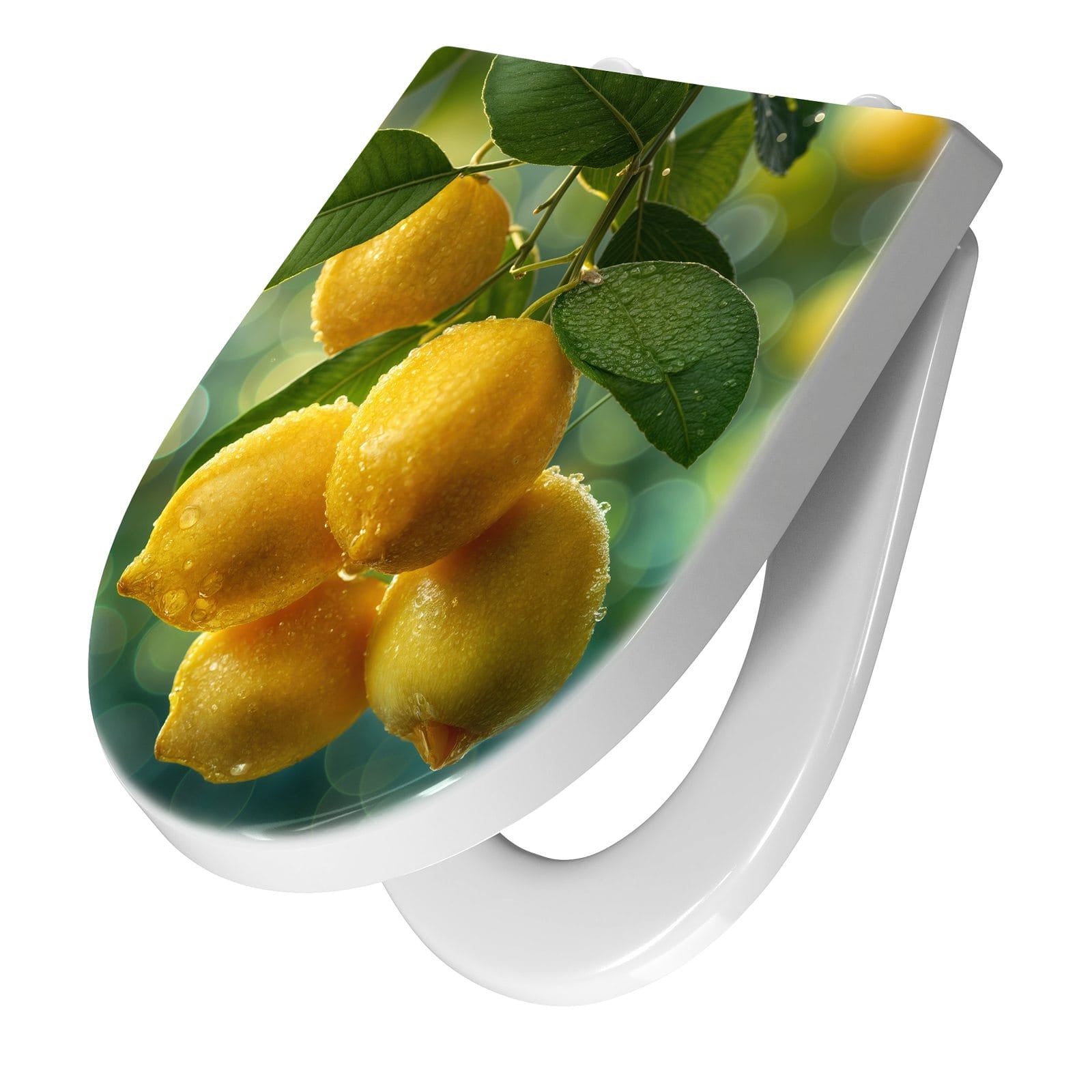 WC-Sitz mit Absenkautomatik Zitronenbaum