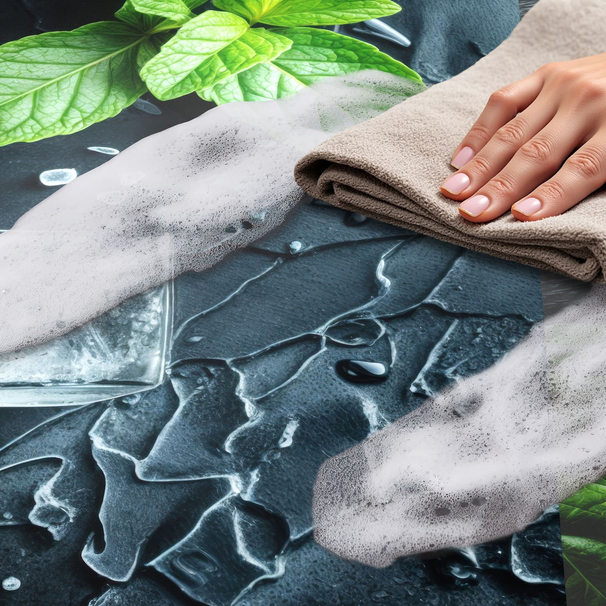 Pflegeleichter Küchenläufer mit Motiv Frische Limetten - einfach zu reinigen und angenehm