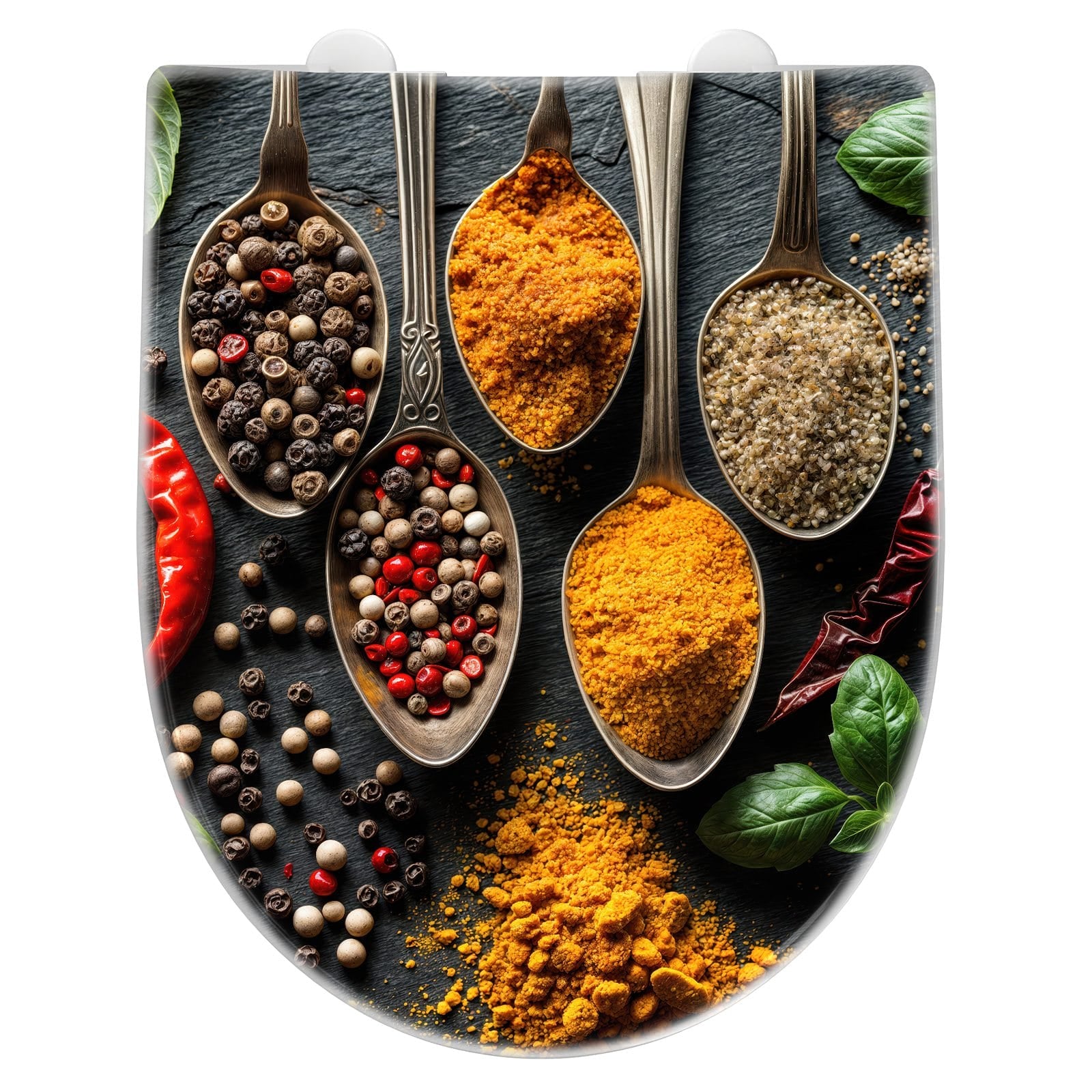 WC-Sitz mit Absenkautomatik Küchengewürze