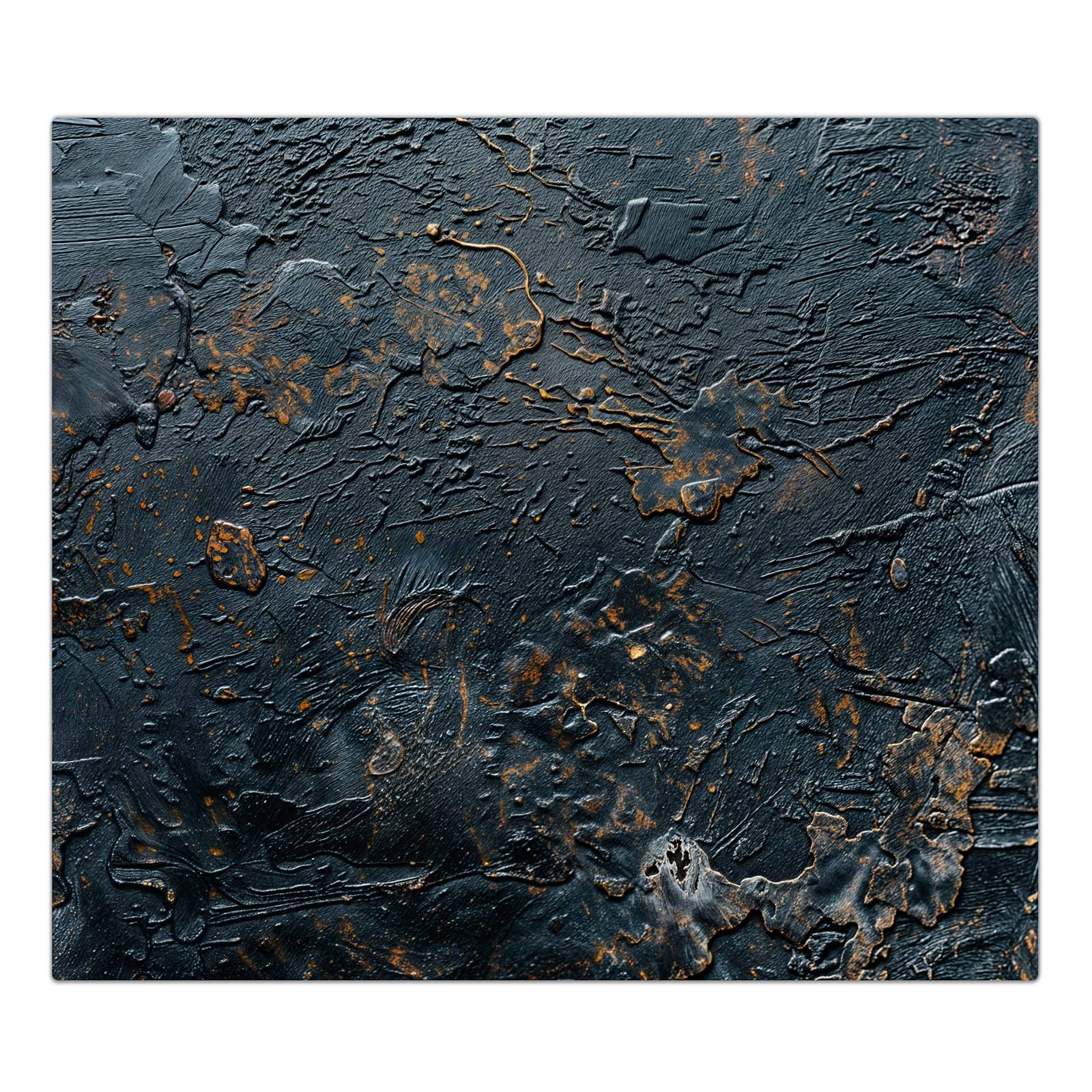 1-teilige Ceranfeld Abdeckplatten mit Abstrakte Struktur-Motiv in der Frontansicht #grösse_1-Teilig (60x52cm)