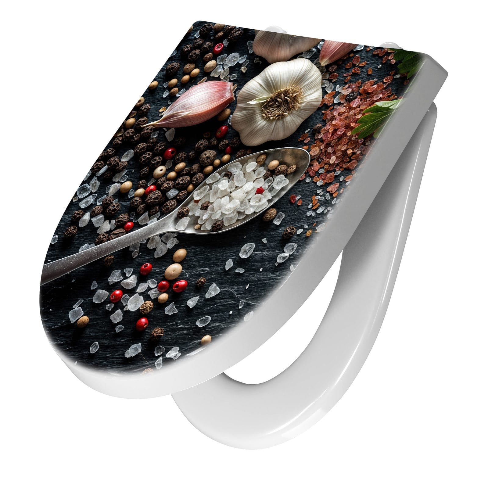 WC-Sitz mit Absenkautomatik Küchenzutaten