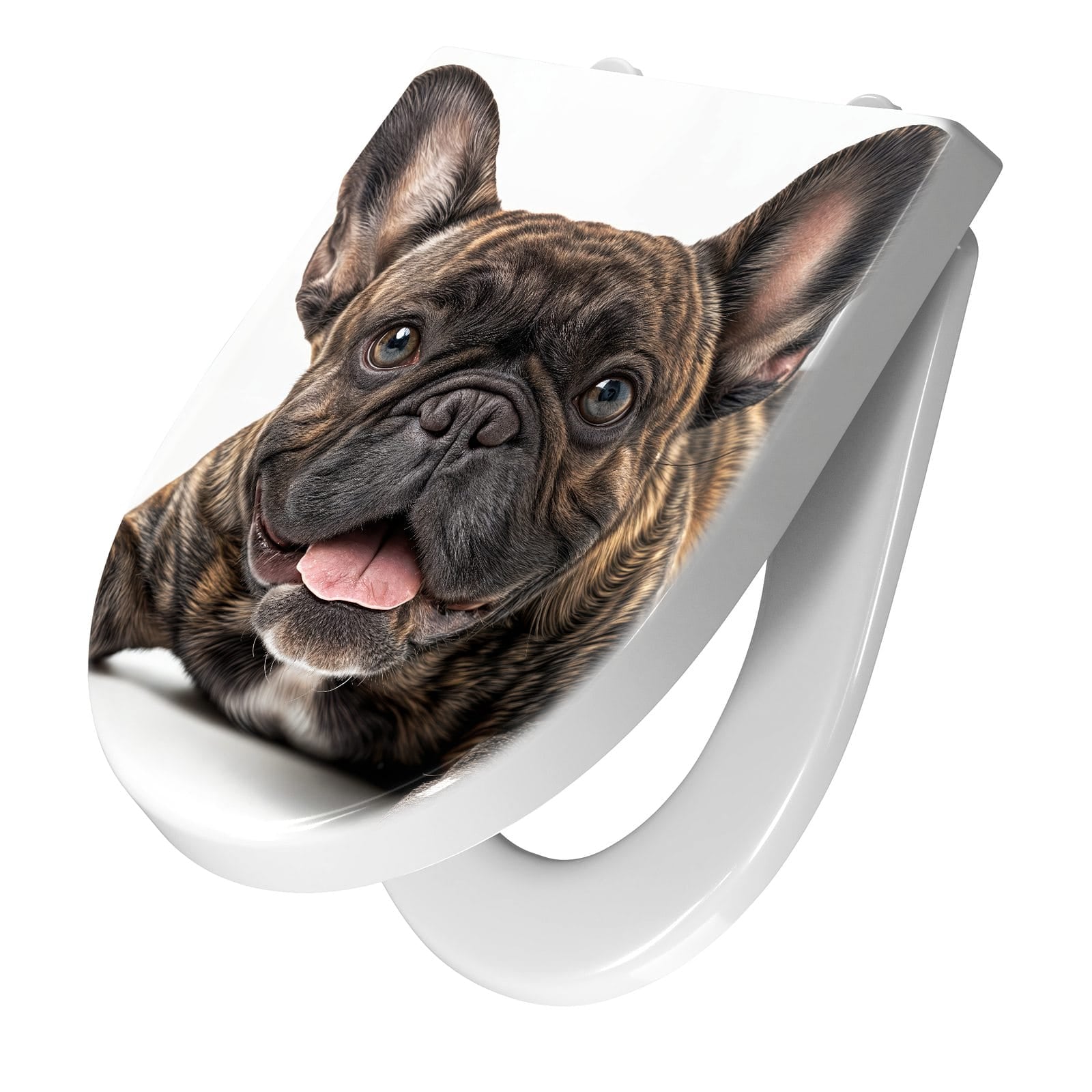 WC-Sitz mit Absenkautomatik Bulldogge von Französische