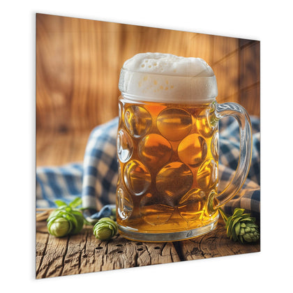 Magnettafel mit dem Motiv Bayerisches Bier