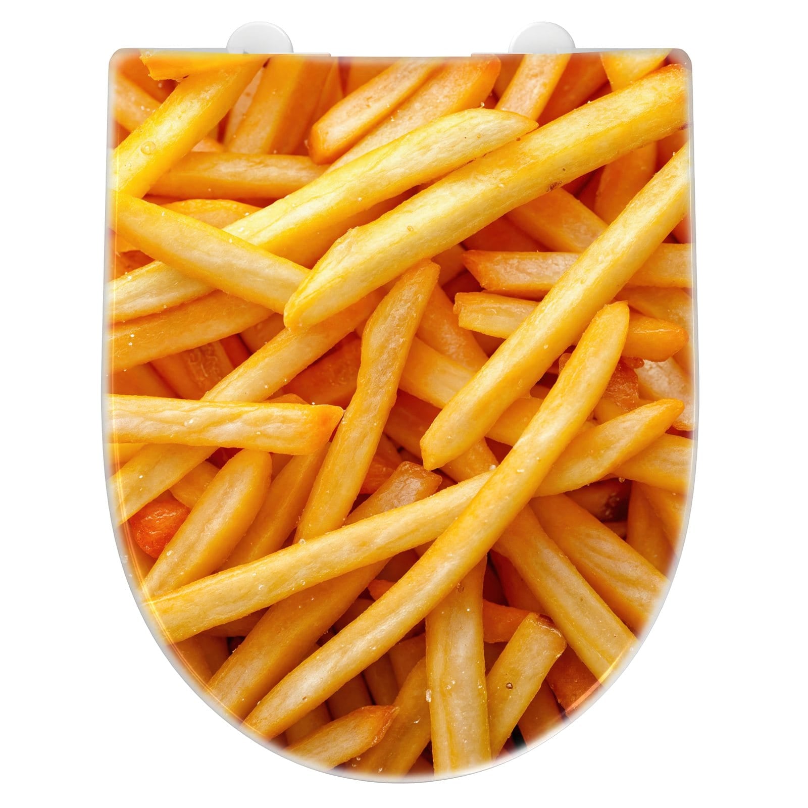 WC-Sitz mit Absenkautomatik Pommes Frites