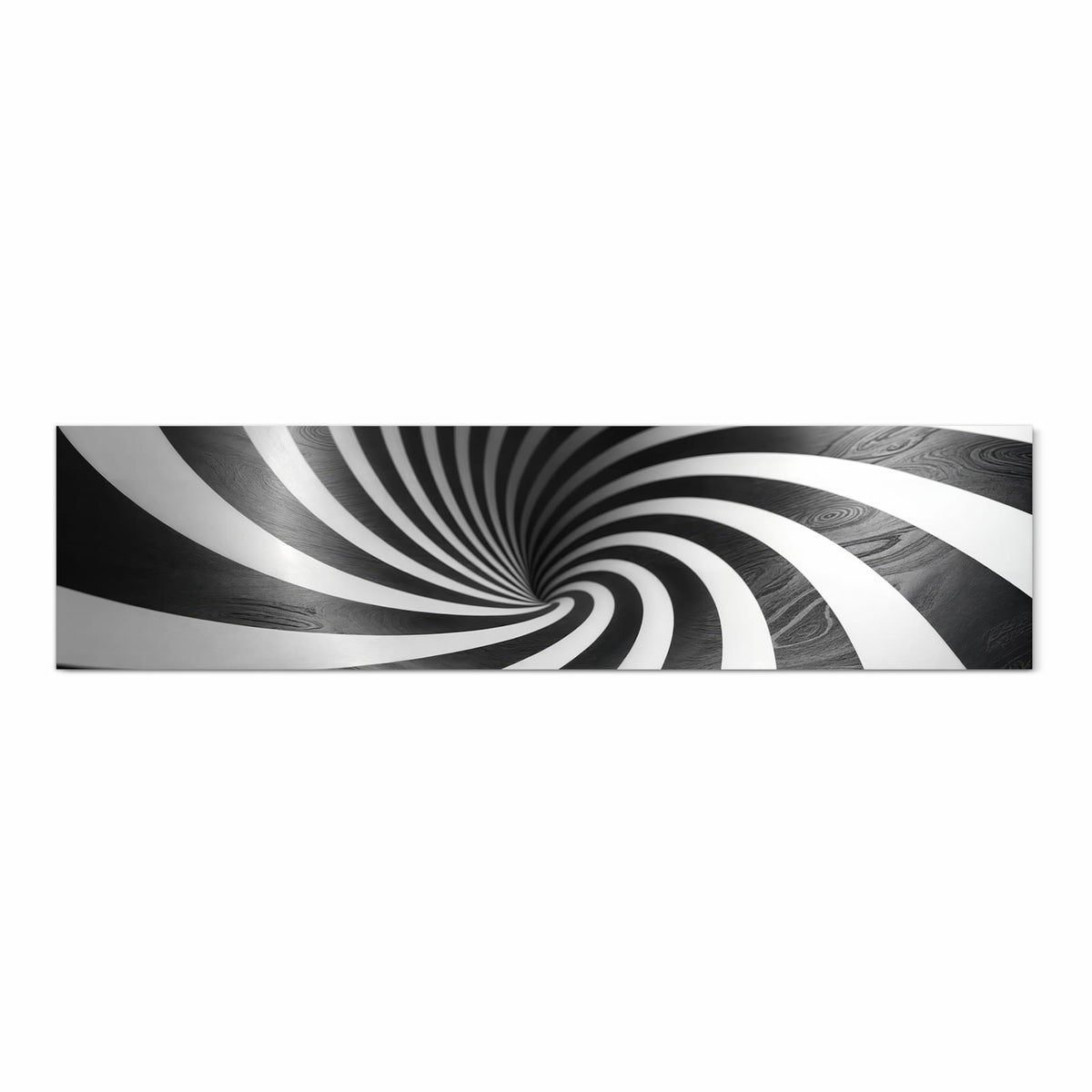 Geräuschdämpfender Küchenteppich mit Motiv Hypnotisches Muster in Frontansicht