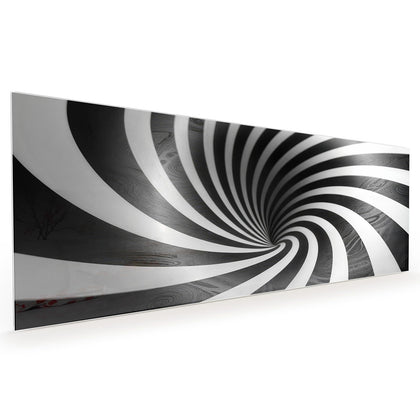 Küchenrückwand mit dem Motiv Hypnotischer Strudel