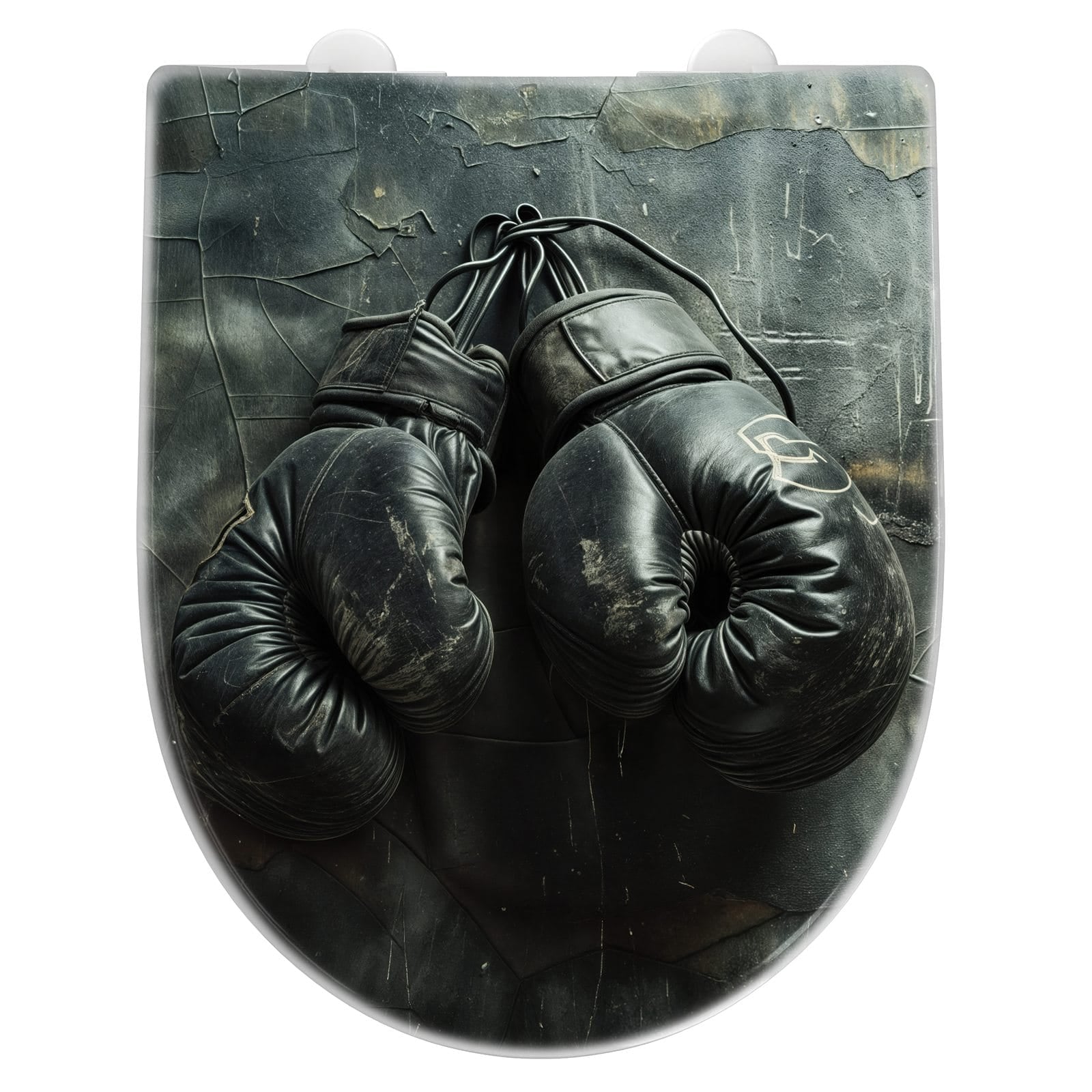 WC-Sitz mit Absenkautomatik Vintage von Boxhandschuhe