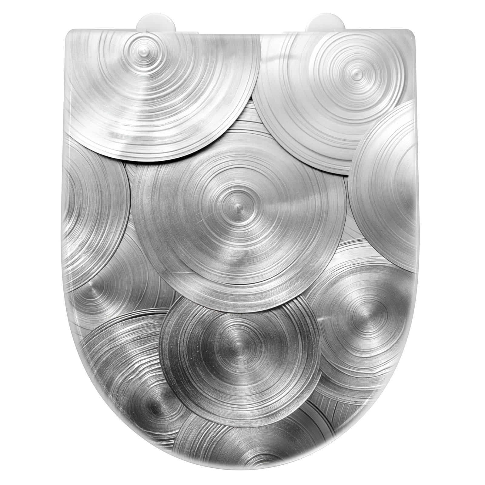 WC-Sitz mit Absenkautomatik Metallische Scheiben