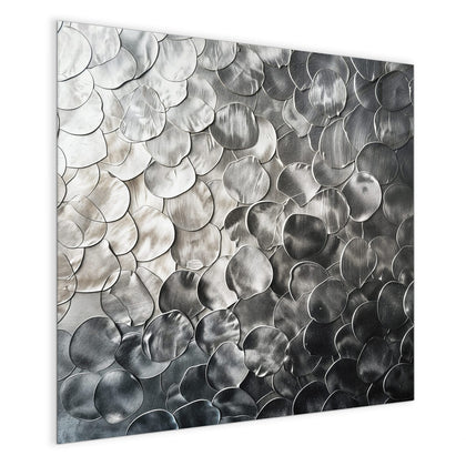 Magnettafel mit dem Motiv Silberne Schuppen