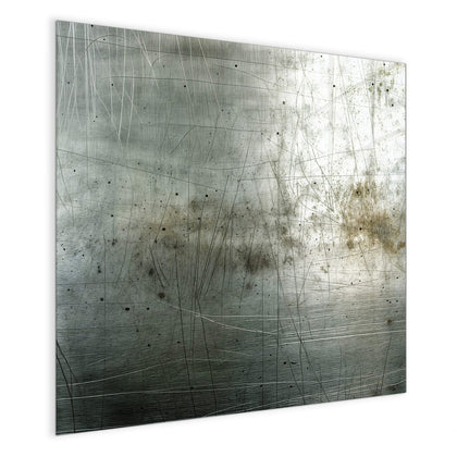 Magnettafel mit dem Motiv Zerkratzter Stahl