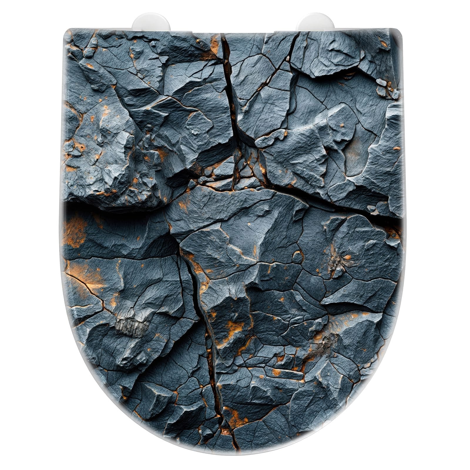 WC-Sitz mit Absenkautomatik Gesteinsformation