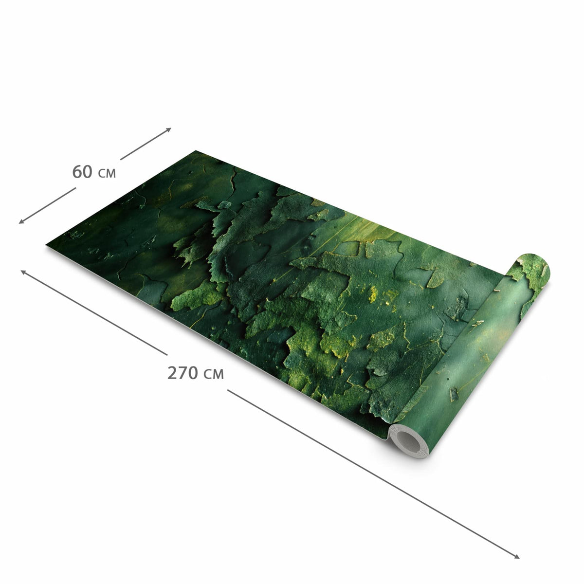 Küchenteppich mit Motiv Oberfläche von Verwitterte in der Grösse 80x200 cm für Ordnung & Übersicht