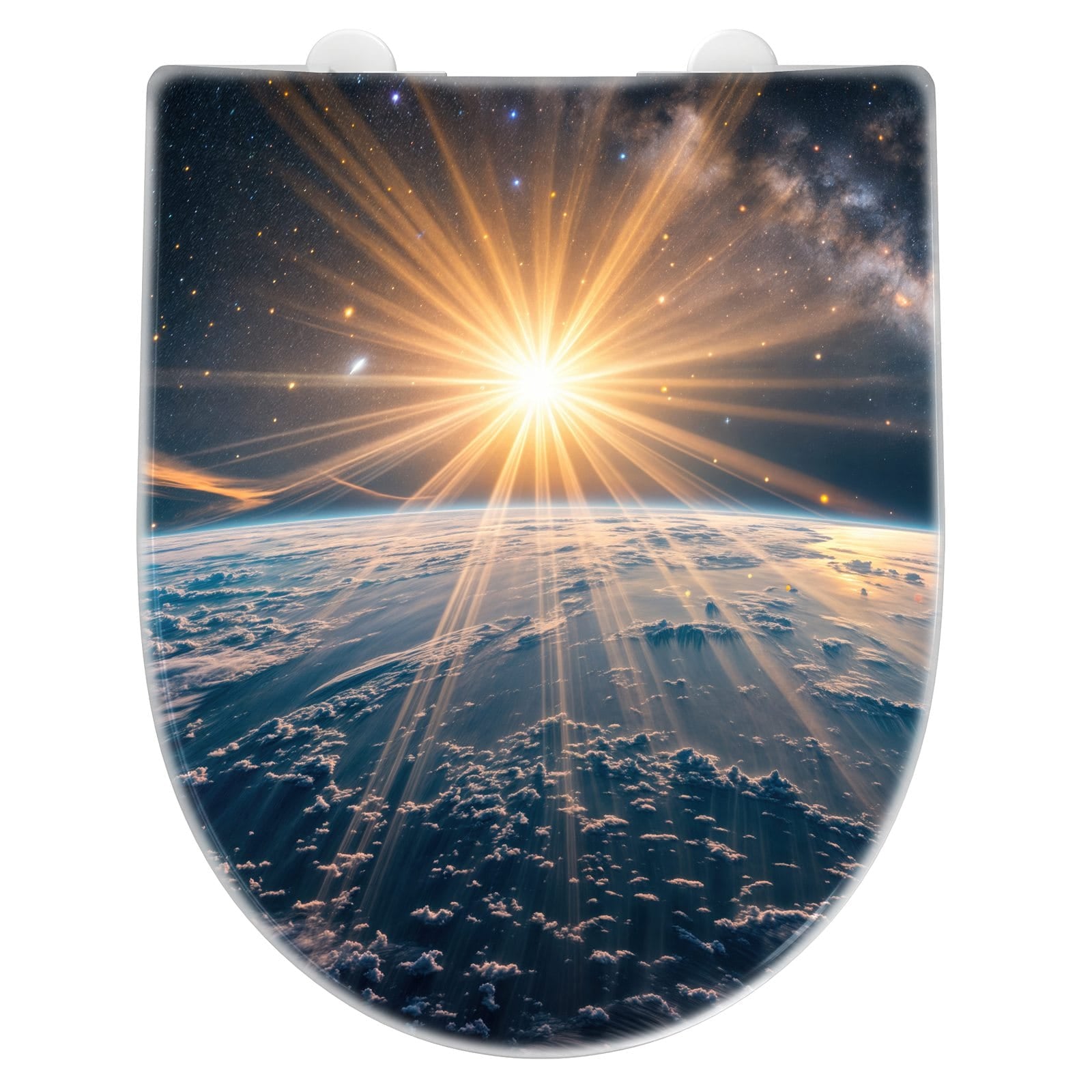 WC-Sitz mit Absenkautomatik Erde von Sonnenaufgang