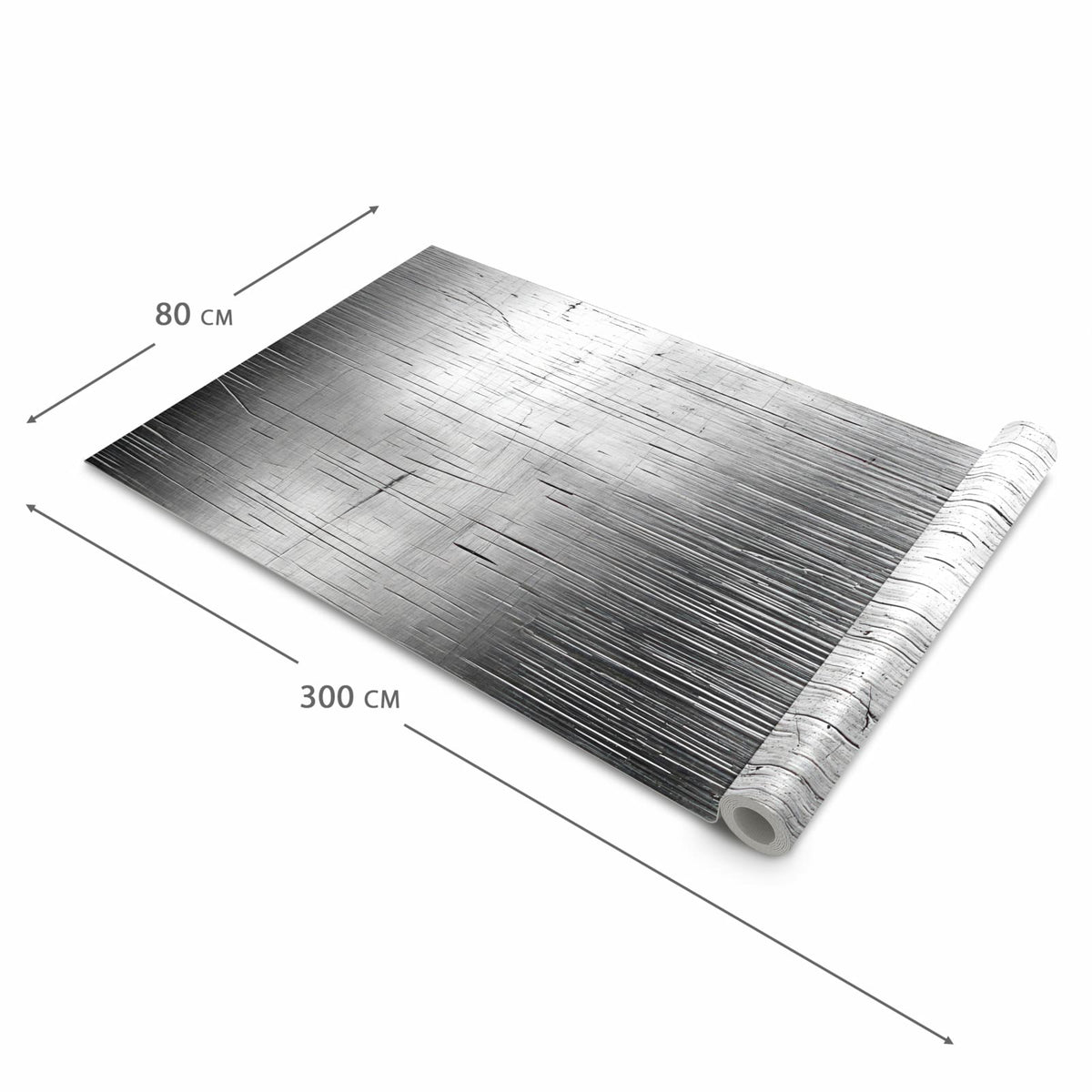 Waschbarer Küchenläufer mit Motiv Strukturierte Oberfläche in der Grösse 90x240 cm für Trittkomfort