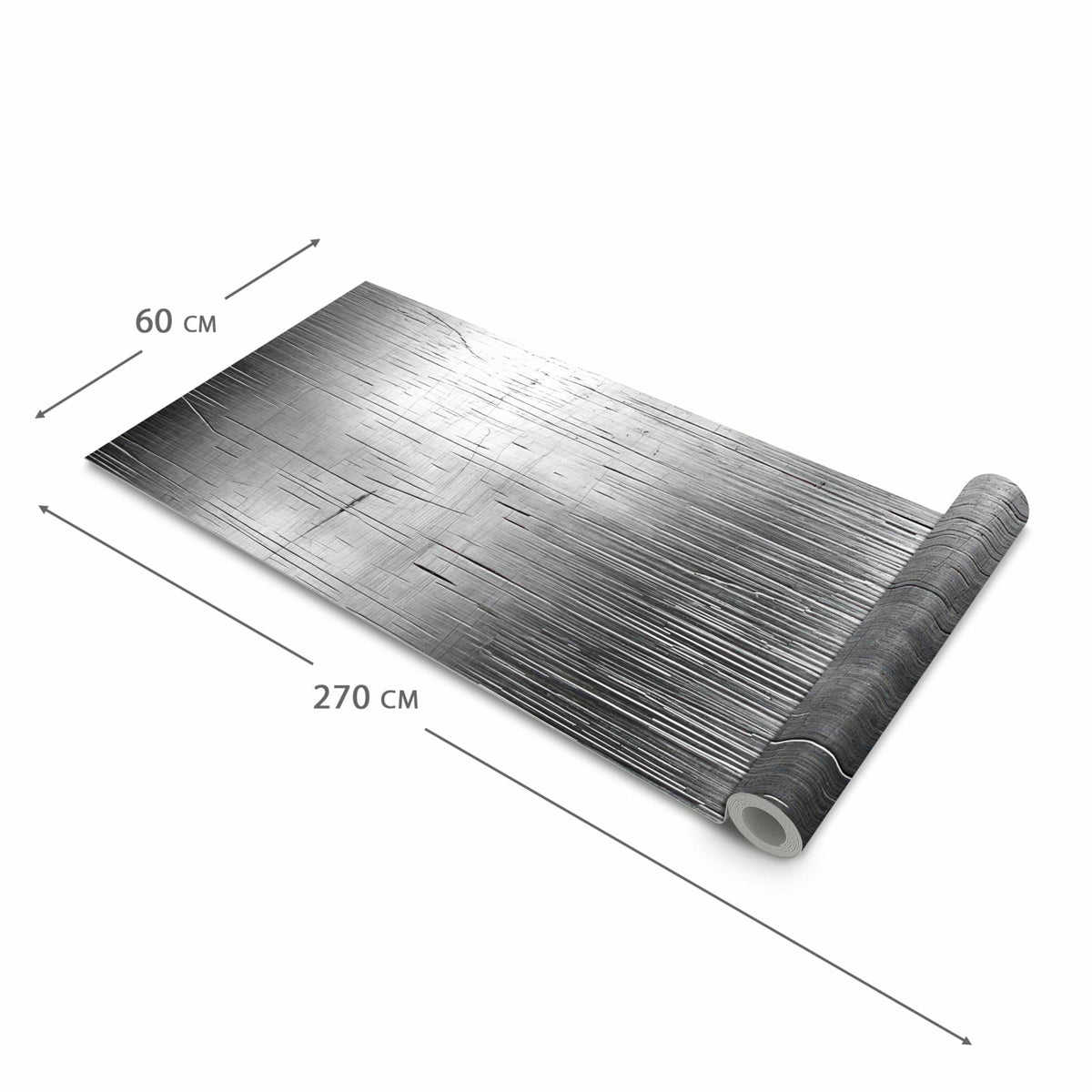 Formstabiler Küchenläufer mit Motiv Strukturierte Oberfläche in der Grösse 90x180 cm