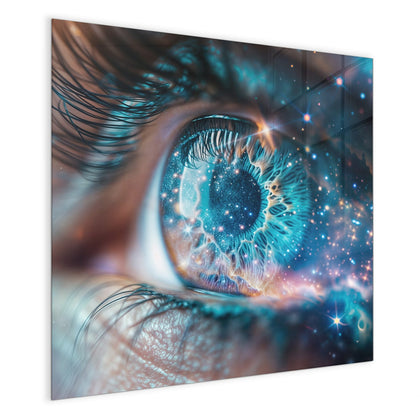 Magnettafel mit dem Motiv Galaktisches Auge