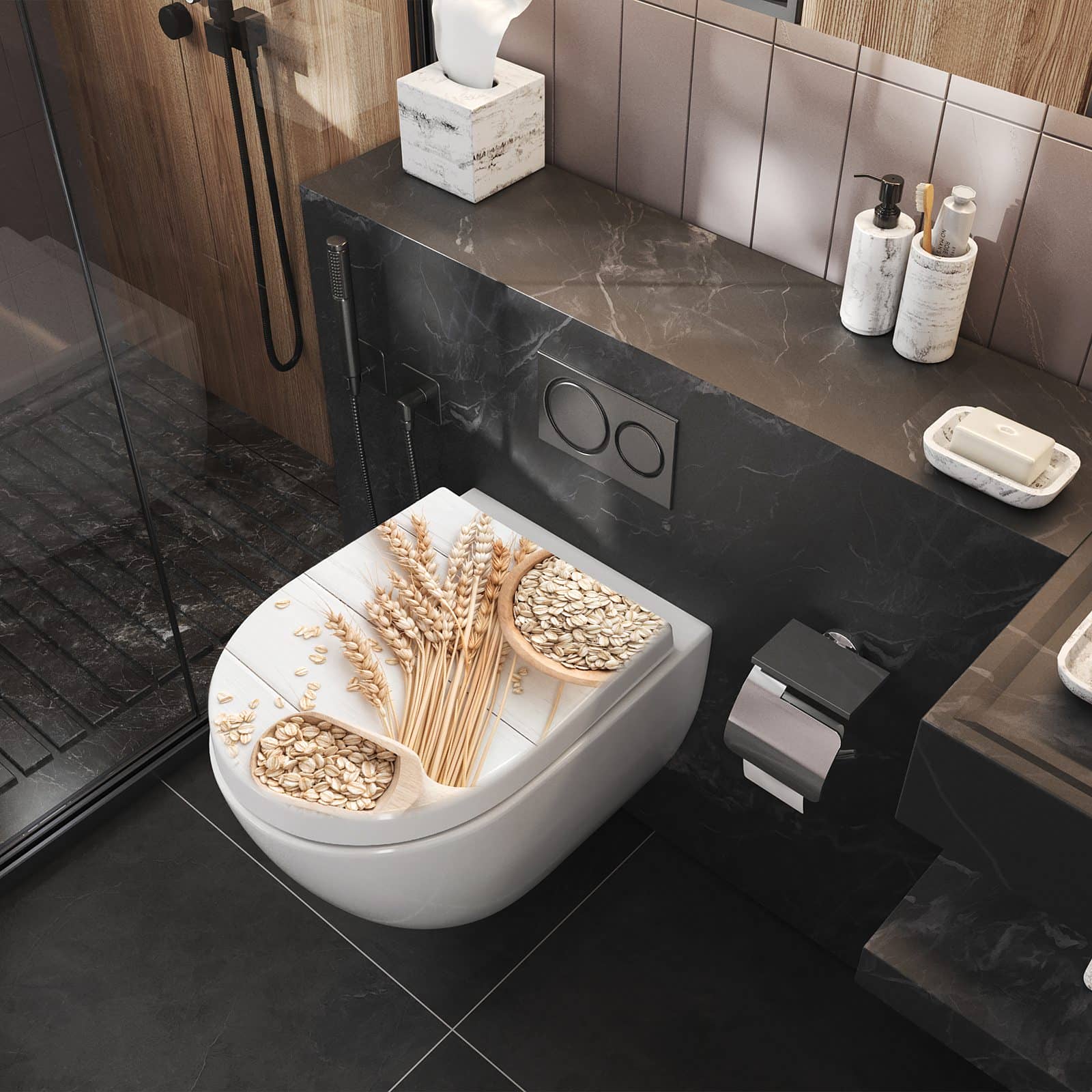 WC-Sitz mit Absenkautomatik Weizenoer Selektion