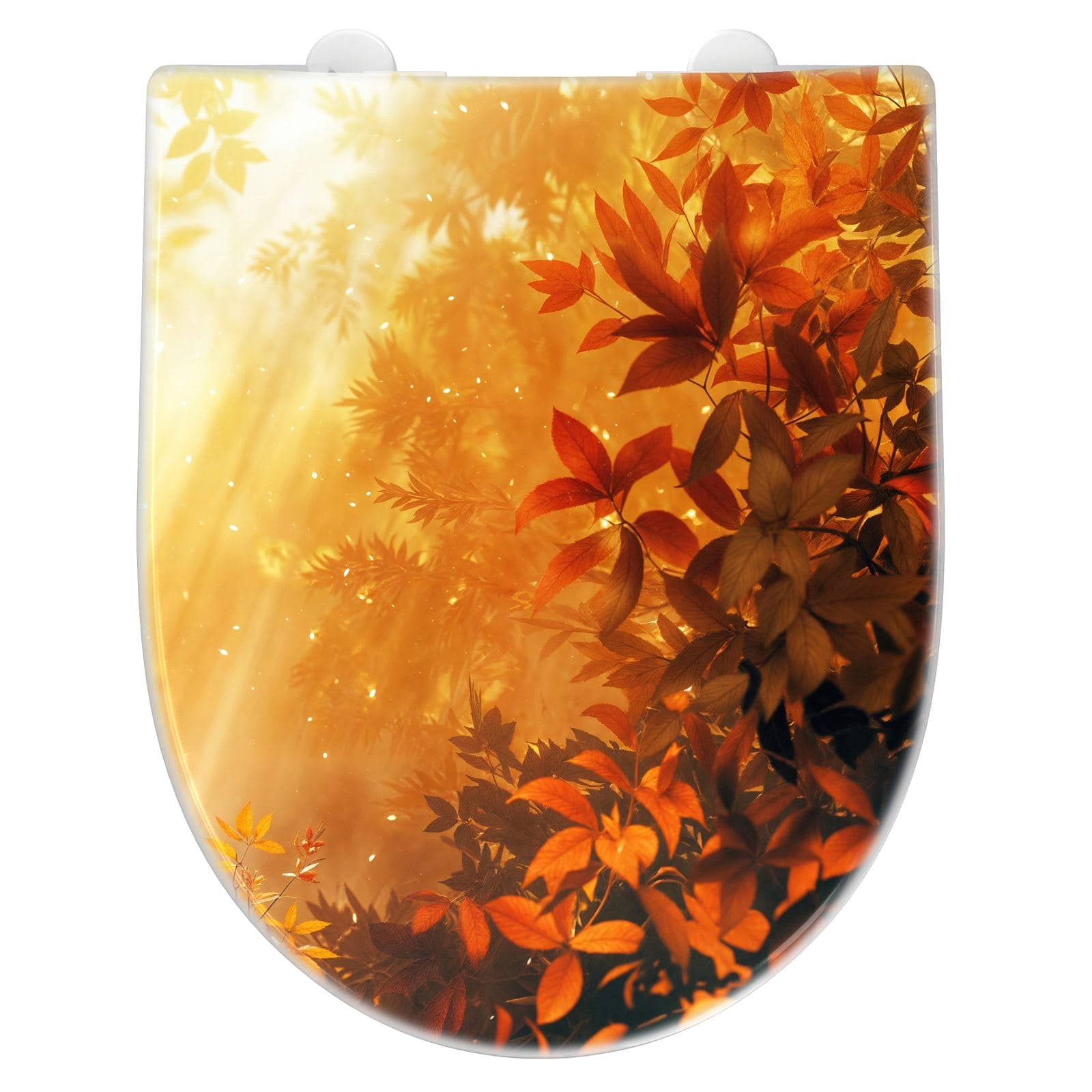 WC-Sitz mit Absenkautomatik Herbstlicher Wald