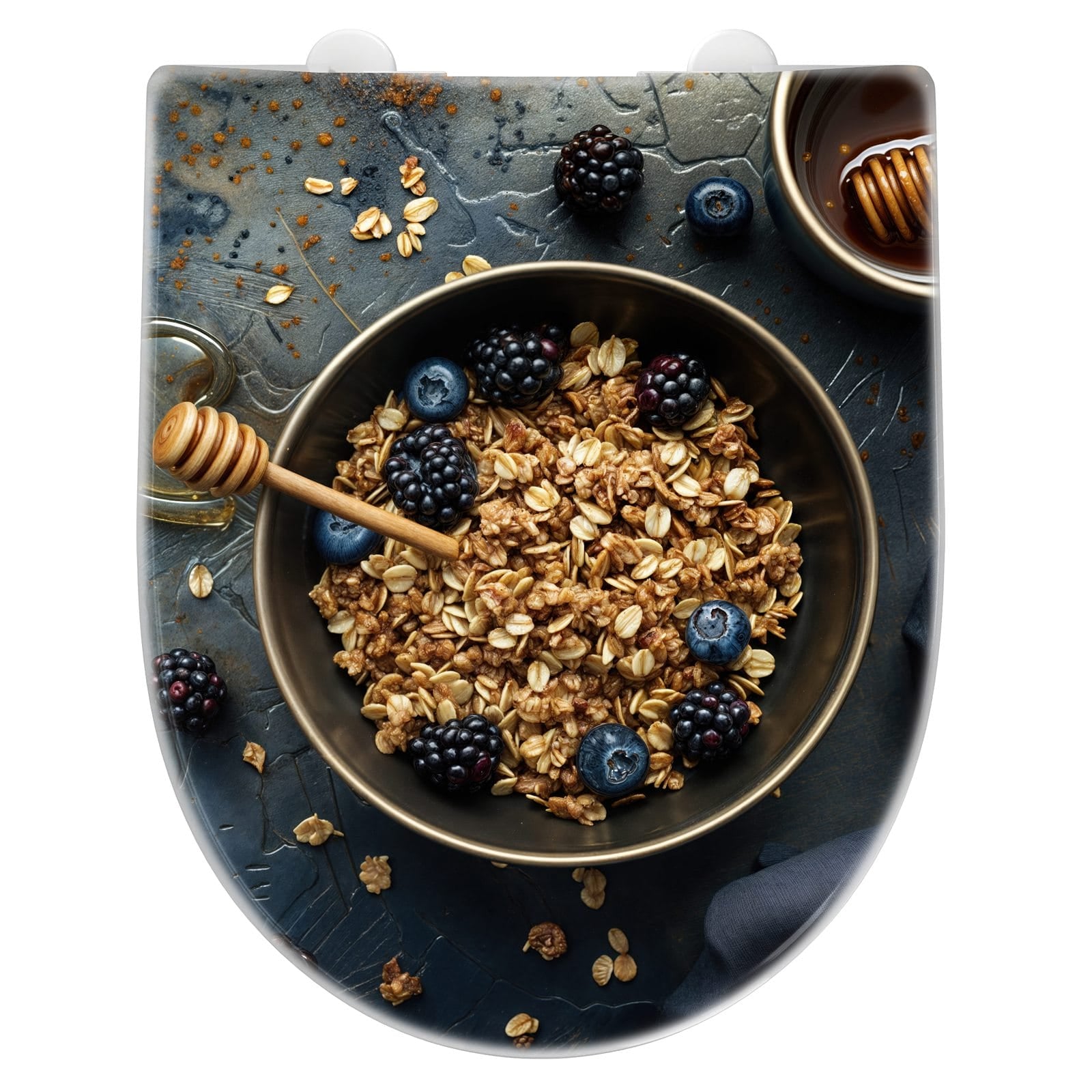 WC-Sitz mit Absenkautomatik Müsli mit Beeren