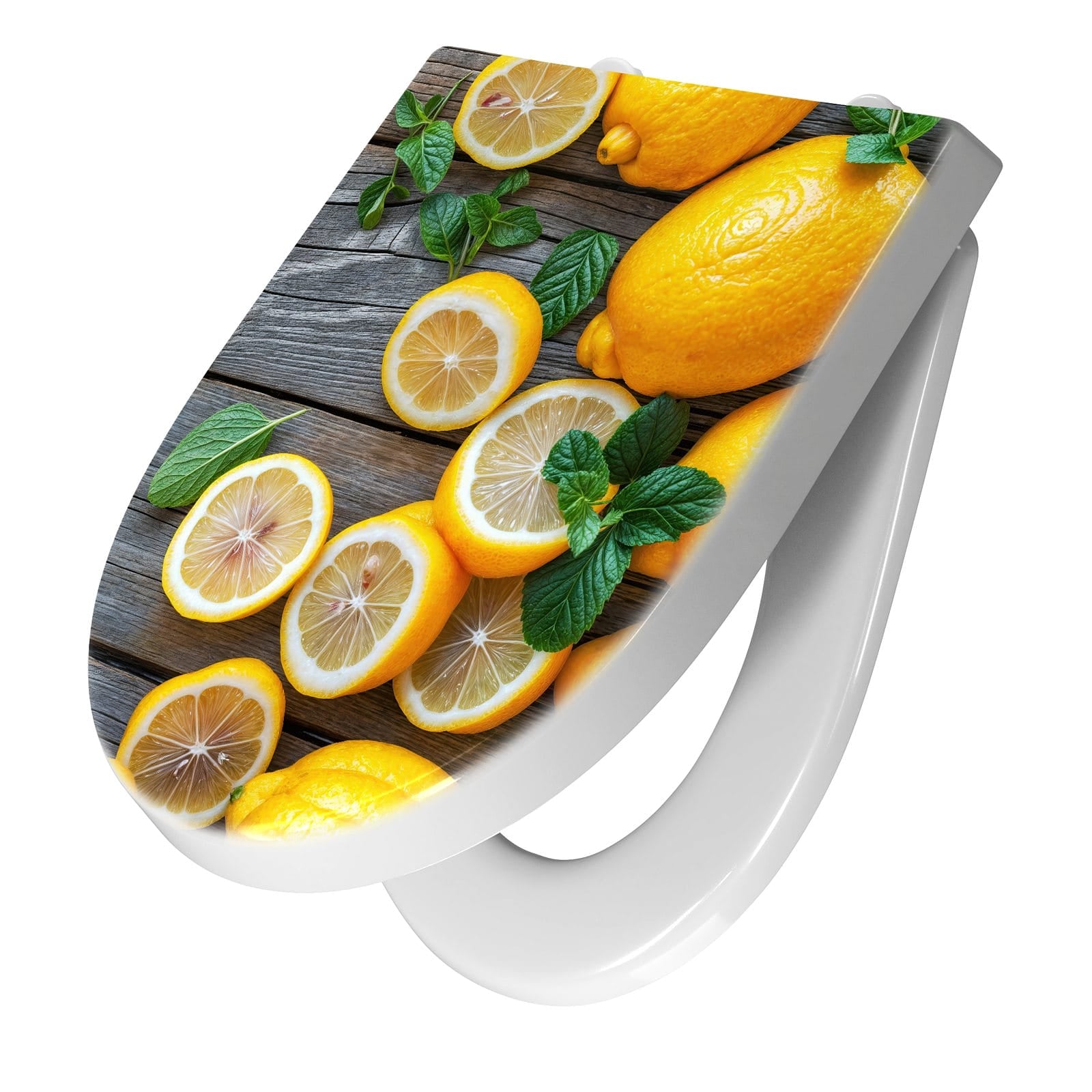 WC-Sitz mit Absenkautomatik Lemon Fresh