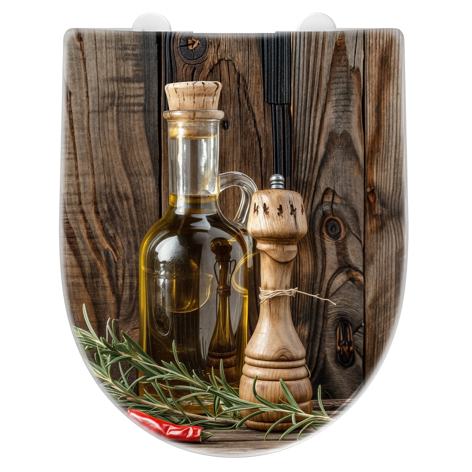 WC-Sitz mit Absenkautomatik Küchendekoration