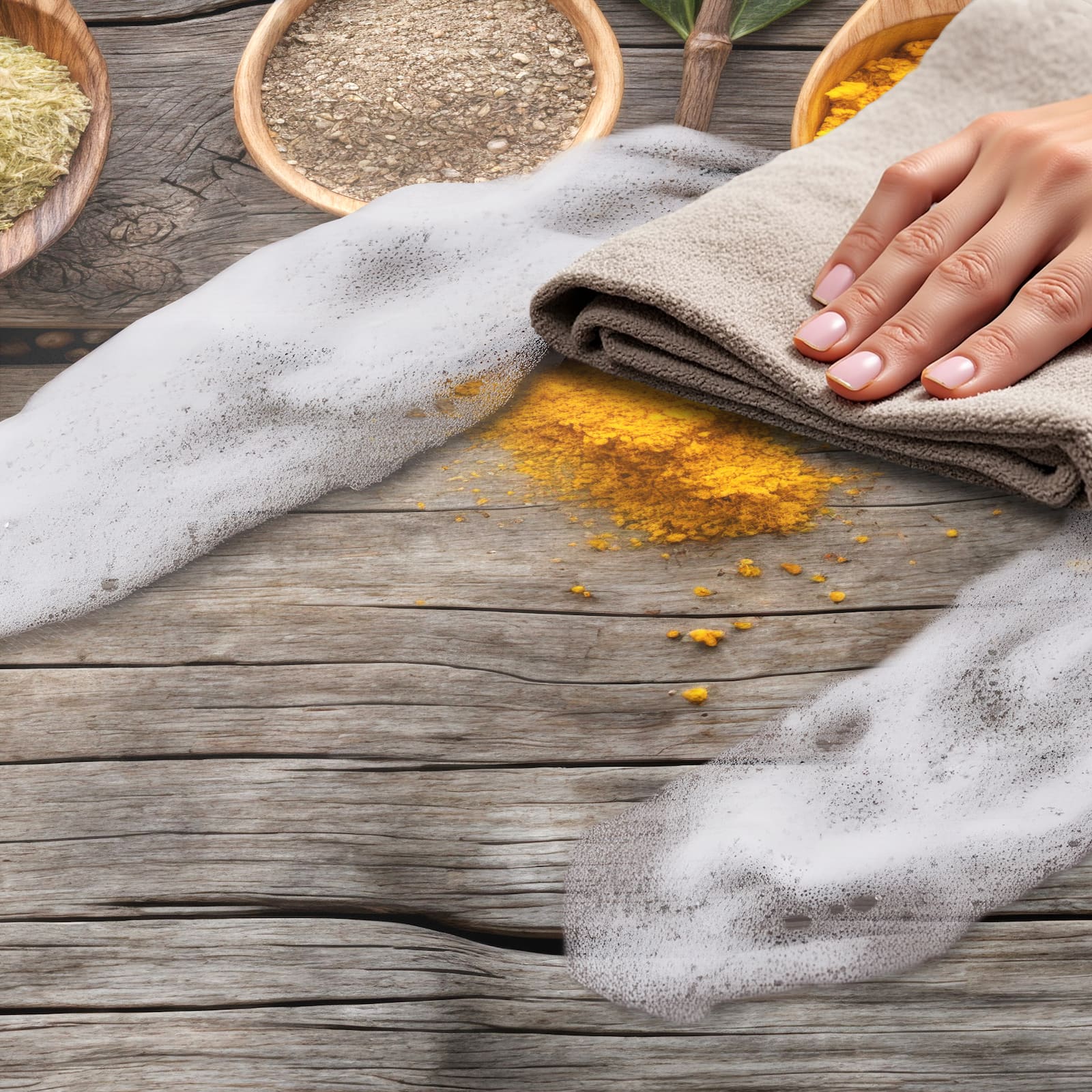 Rutschfester Küchenläufer mit Motiv Sanfte Küchengewürze, einfach zu reinigen und schützt den Boden