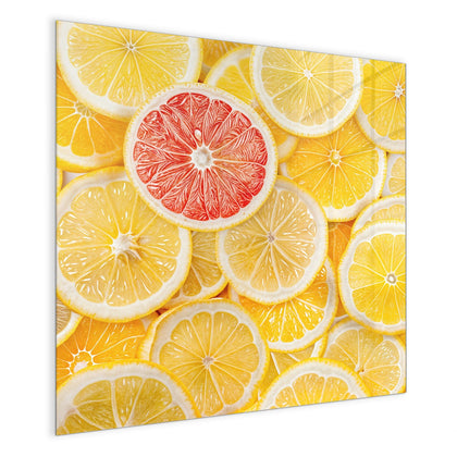 Magnettafel mit dem Motiv Zitrusscheiben