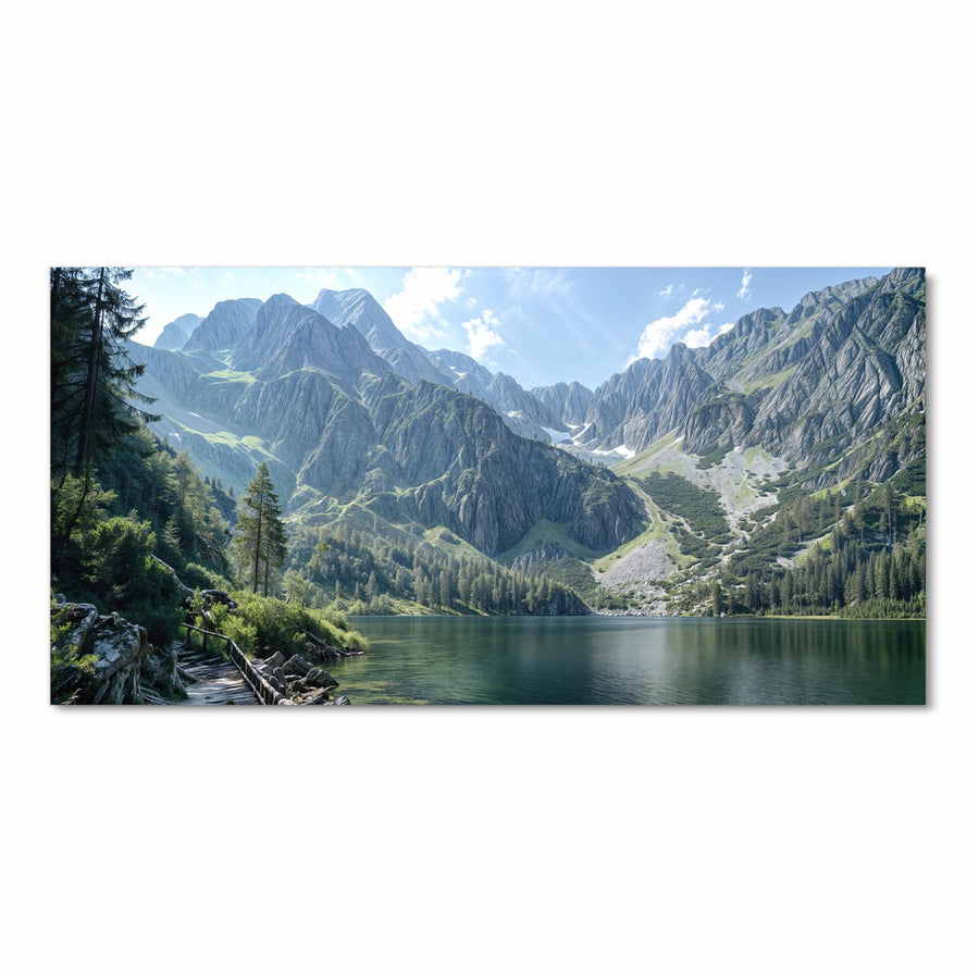 Maße Küchenläufer - Grüner Bergsee