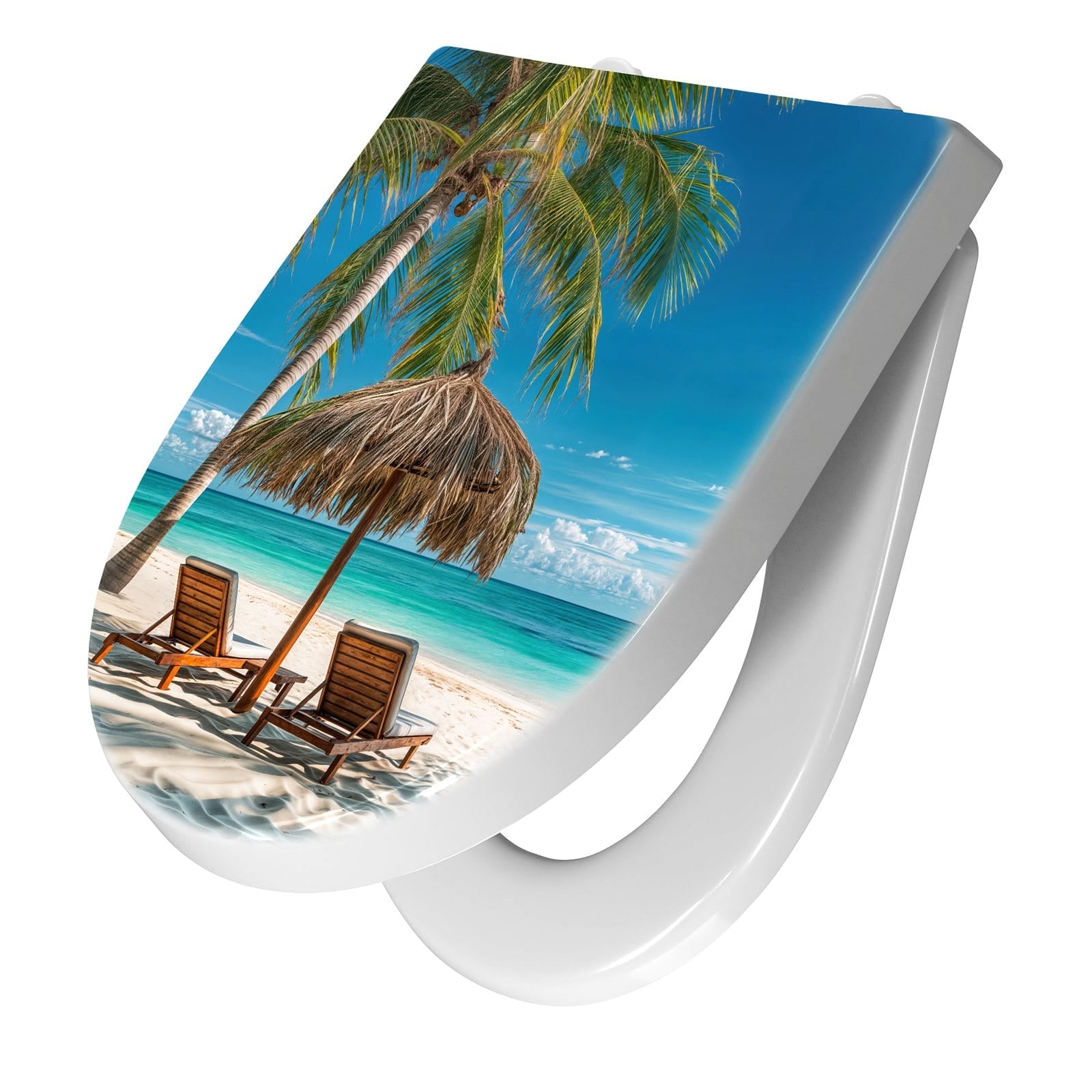 WC-Sitz mit Absenkautomatik Strandparadies