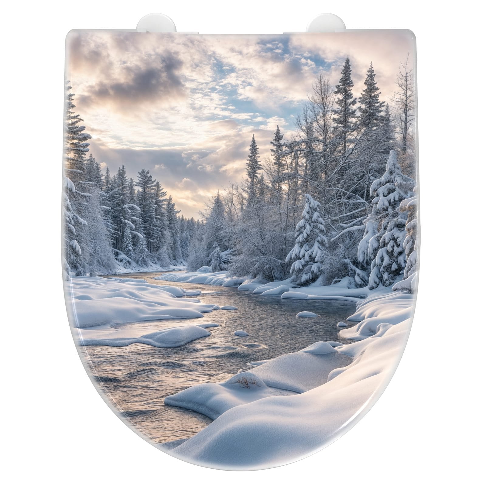 WC-Sitz mit Absenkautomatik Winterfluss